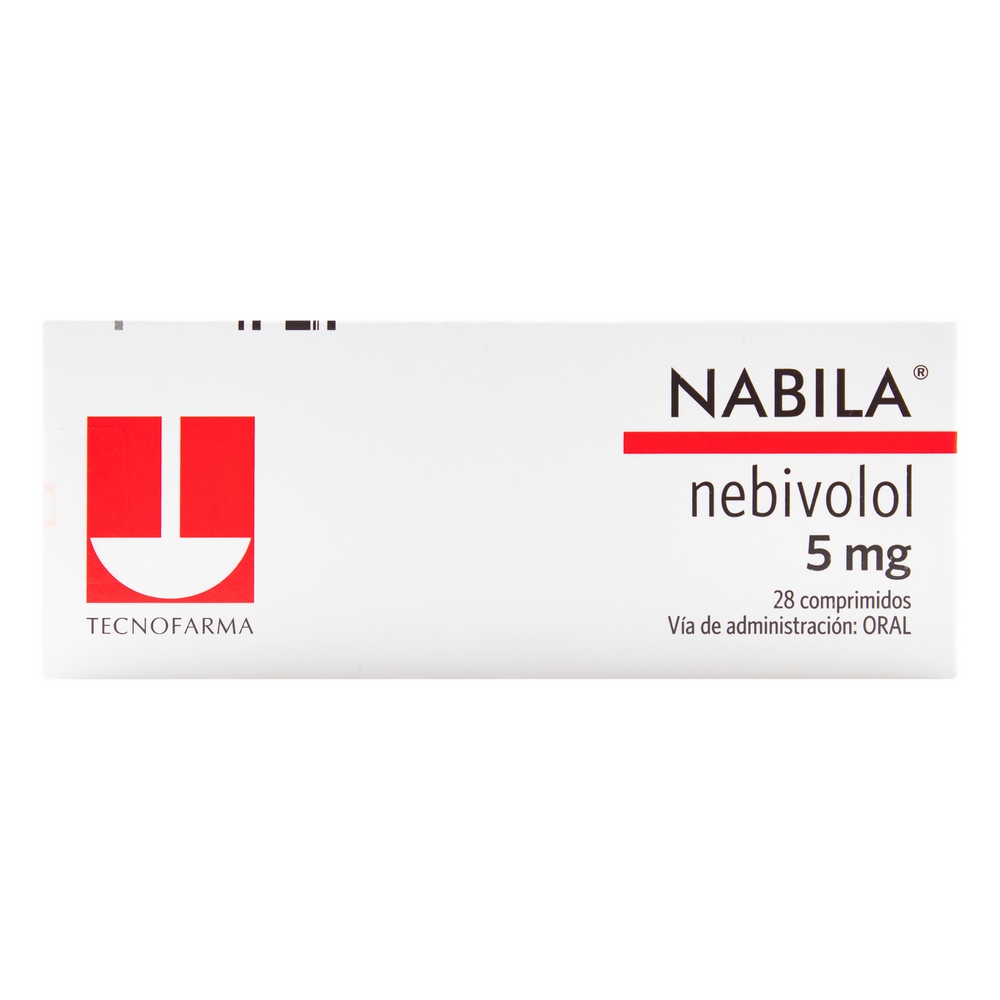 Nabila 5 mg Nebivolol - 28 cápsulas | TECNOFARMA