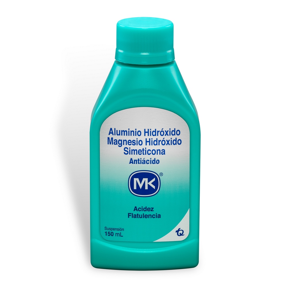 Hidróxido de aluminio con simeticona 150 ml TECNOQUIMICAS
