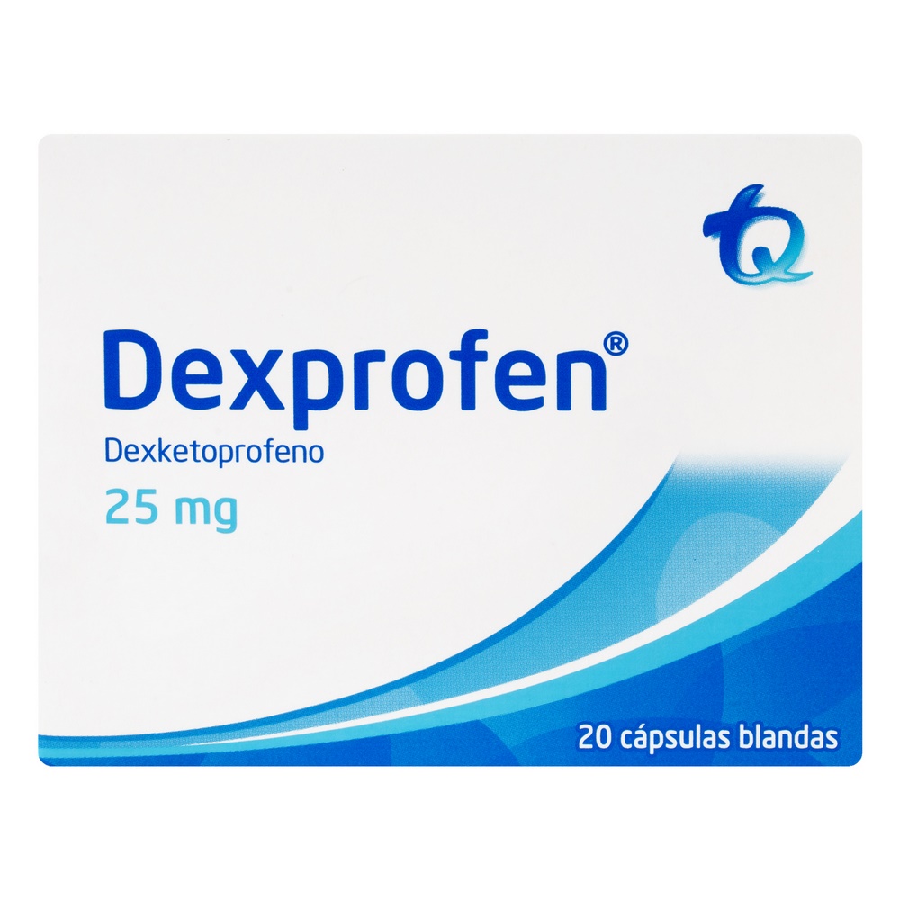 Dexketoprofeno 25 mg – 20 cápsulas