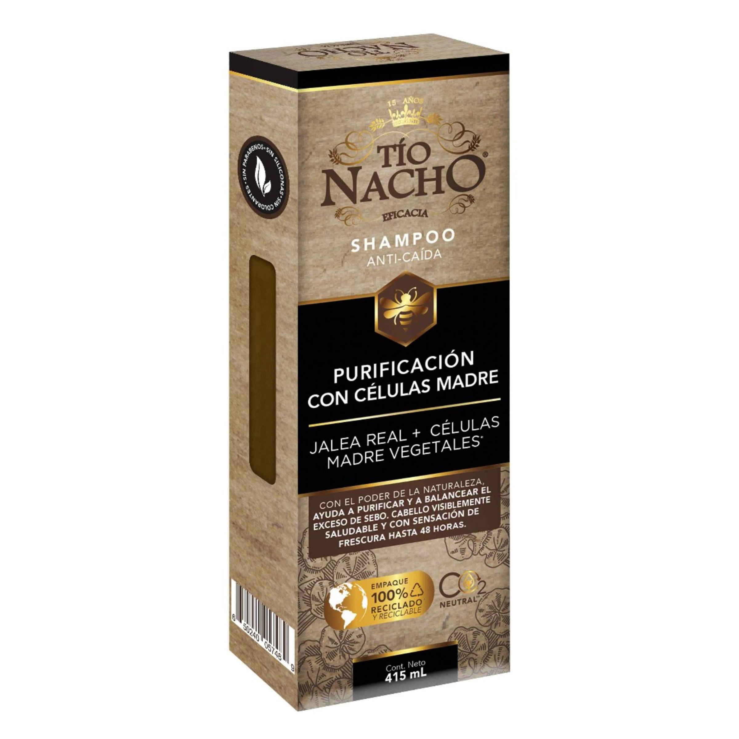Champú purificante Tío Nacho Purifi Cel Mad 415 ml