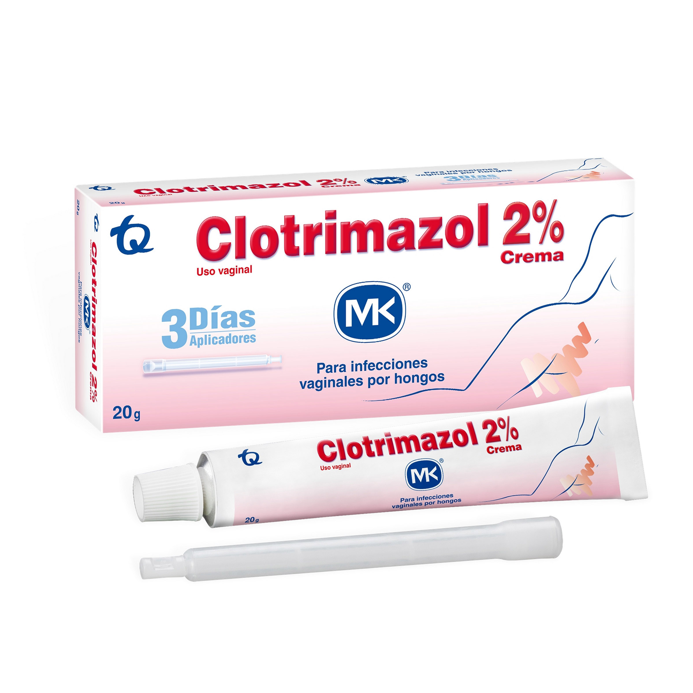 Clotrimazol 2% Crema Vaginal 20 g