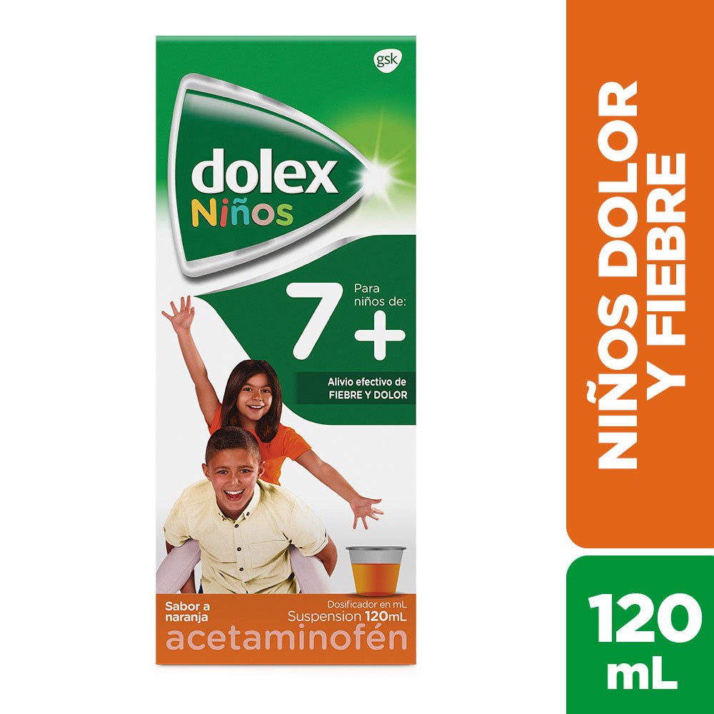 Dolex Jarabe Niños 120 ml 7+