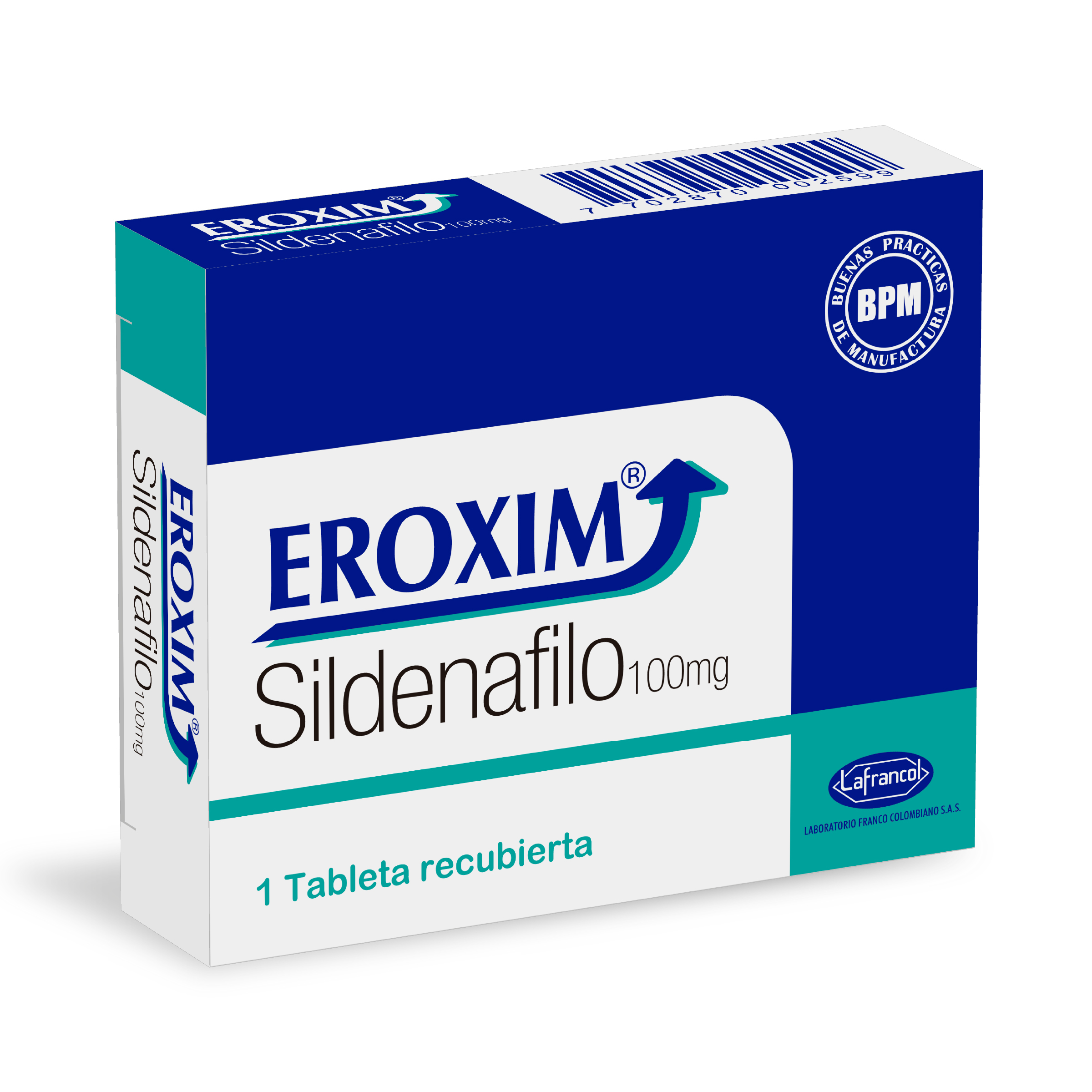 Eroxim 100 mg Sildenafil