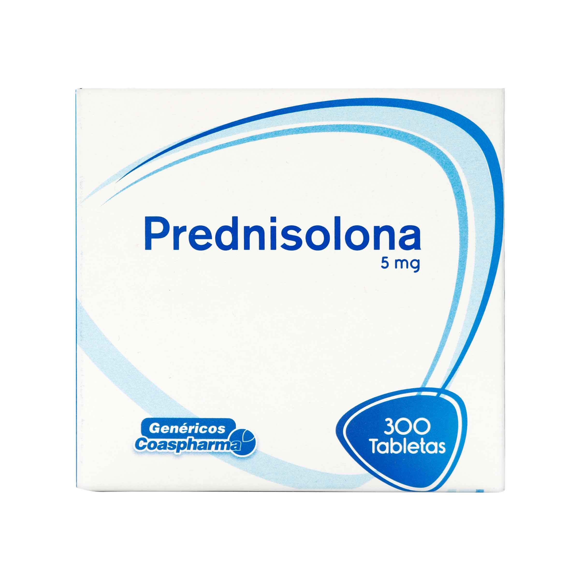 Prednisolona 5 mg 300 tabletas COASPHARMA