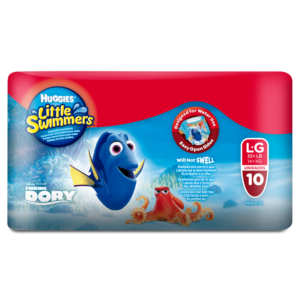 Pañales de Piscina Huggi Little Swimmers – 10 uds