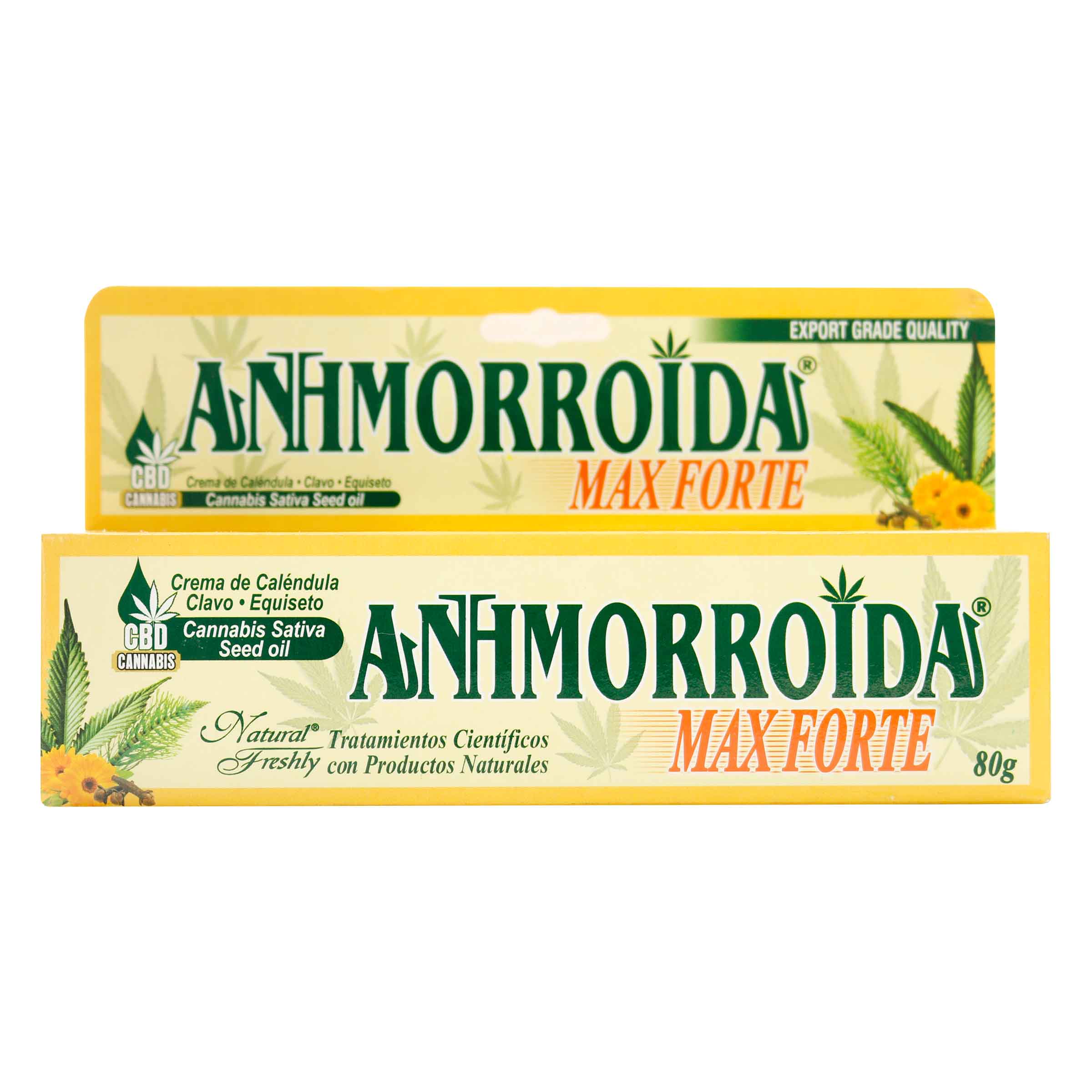 Crema antihemorroidal Max Forte 80 g - Natural Freshly