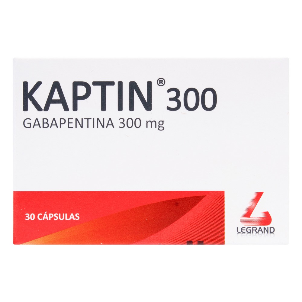 Kaptin 300 mg – 30 cápsulas Gabapentin