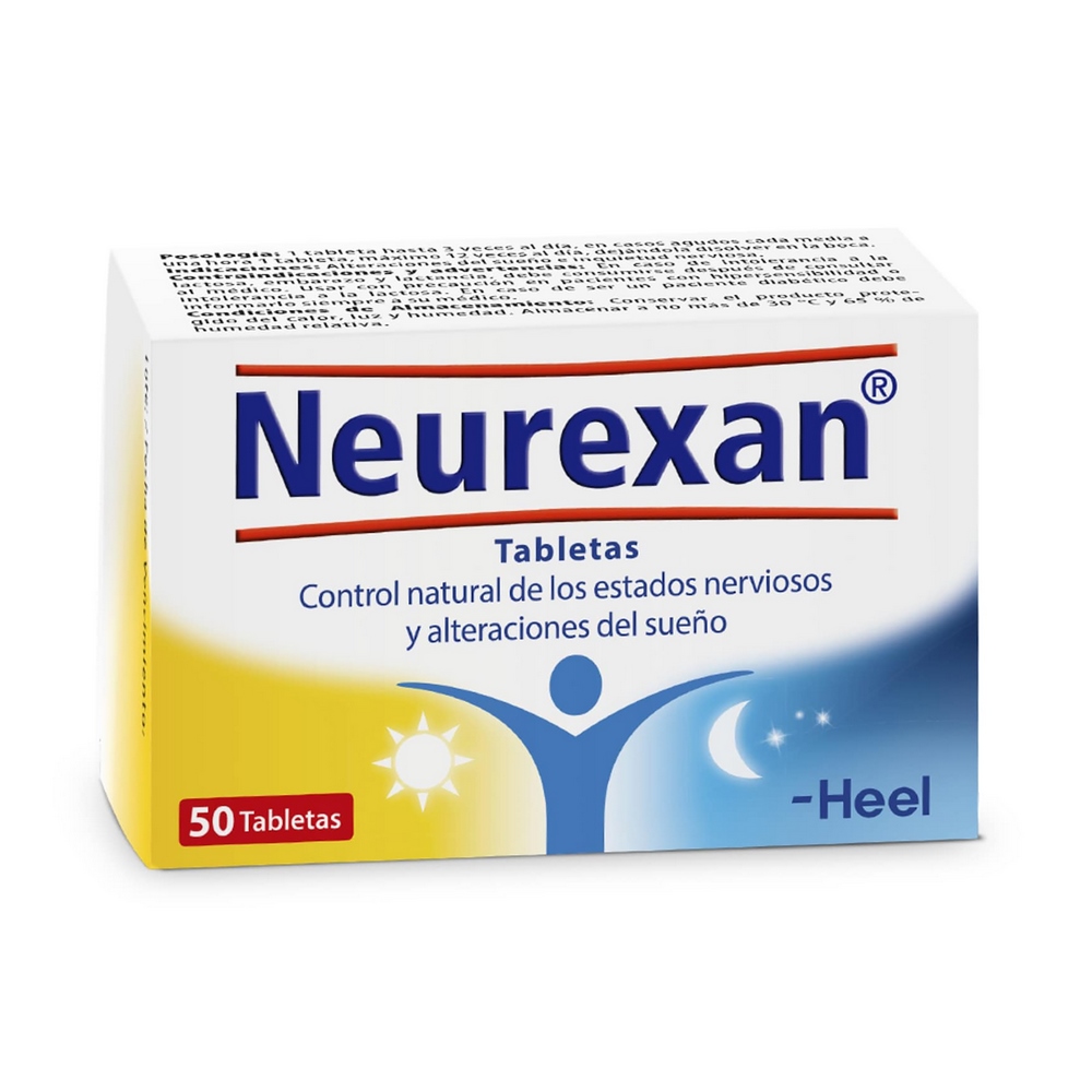 Neurexan Frasco 50 tabletas – Producto natural