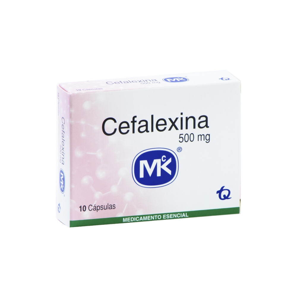 Cefalexina 500 mg 10 cápsulas – MK Cefalexina