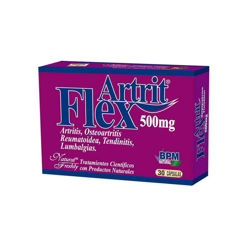 Flex Artrit 500 mg - 30 cápsulas