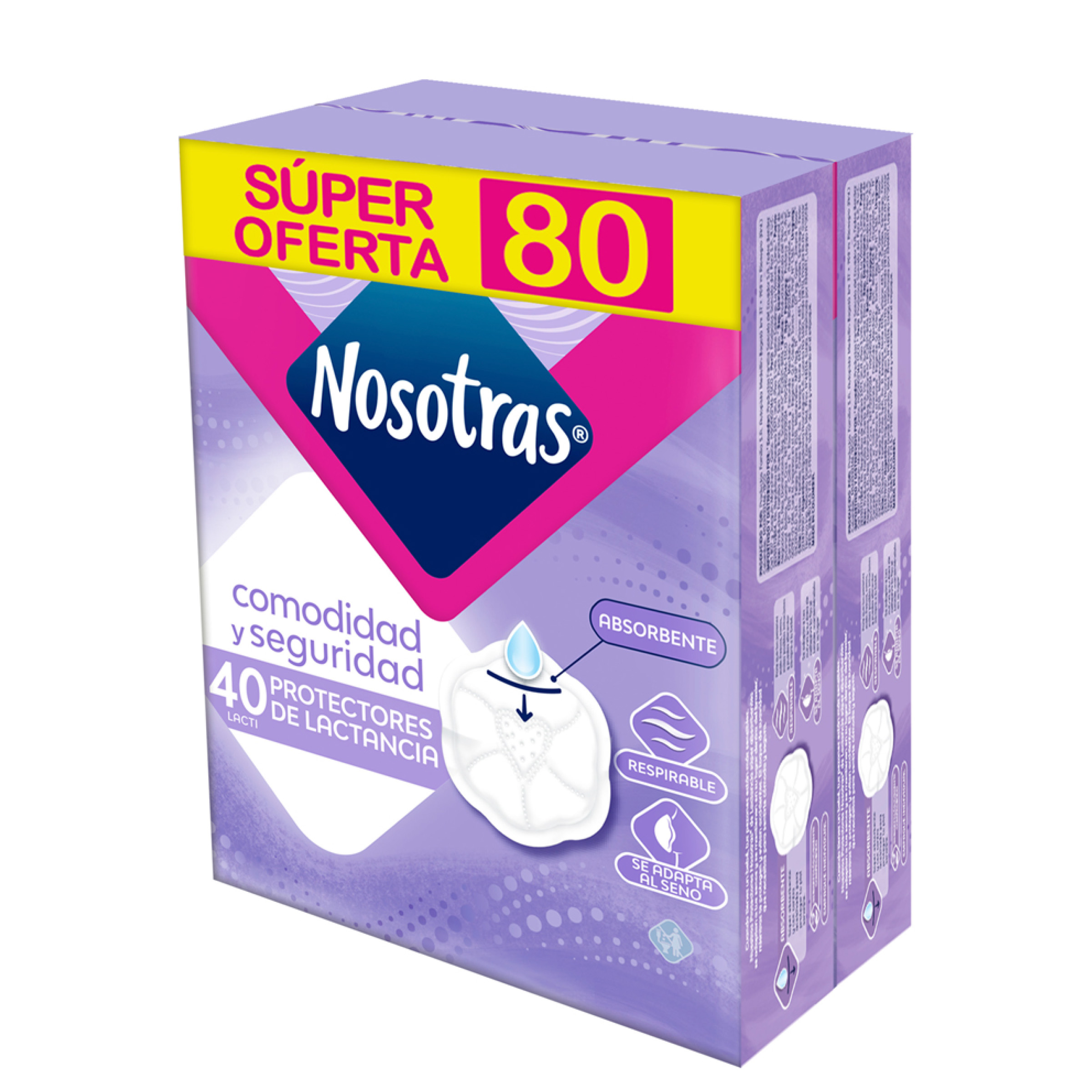 Protectores dérmicos 40 unidades – Productos Familia SANCELA