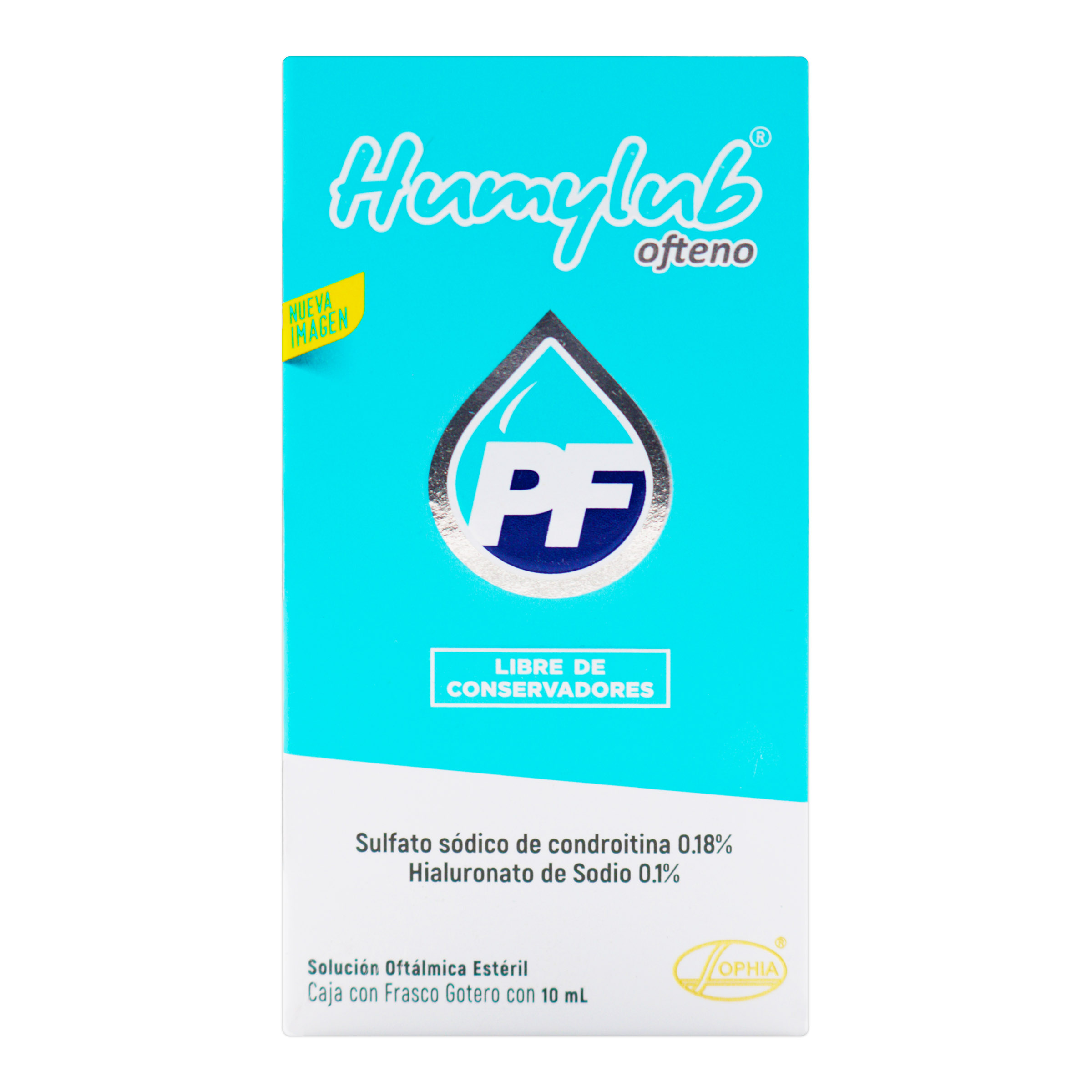 Gotas oftálmicas Humylub Ofteno PF 10 ml