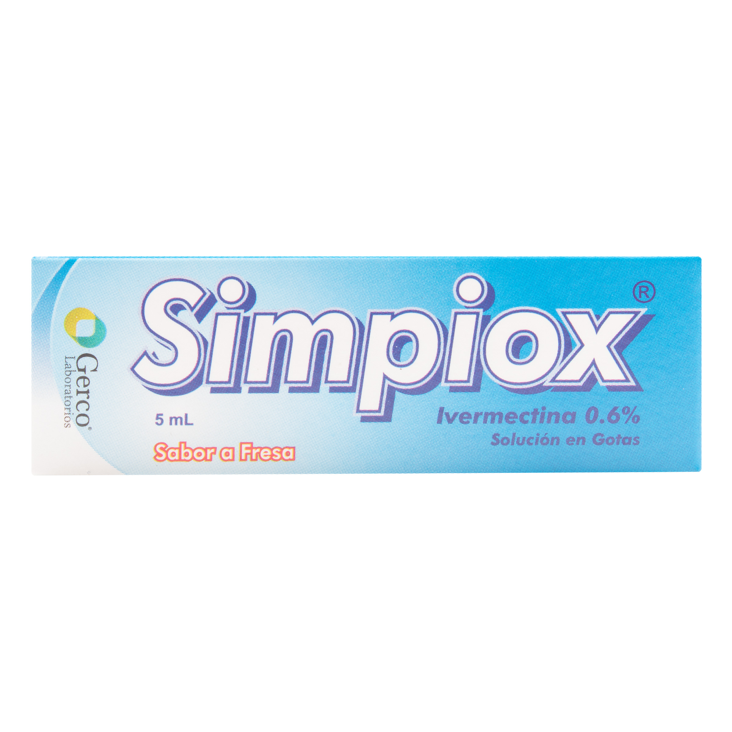 Simpiox 0.6% Ivermectina Gotas 5 ml