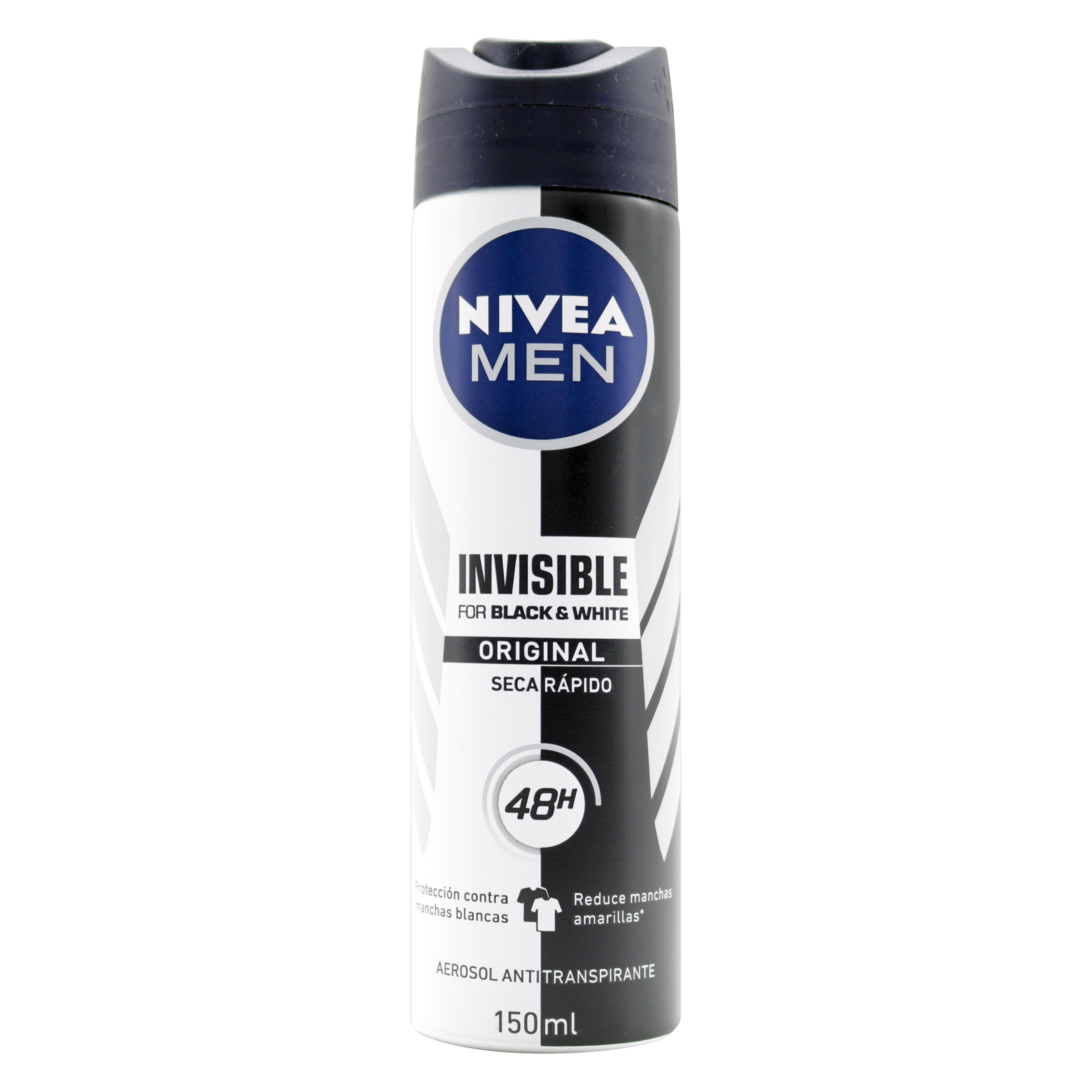 Desodorante NIVEA Spray Black & White 150 ml