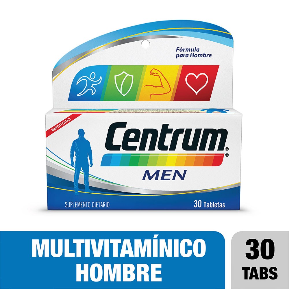 Centrum Men 30 tabletas multivitamínico