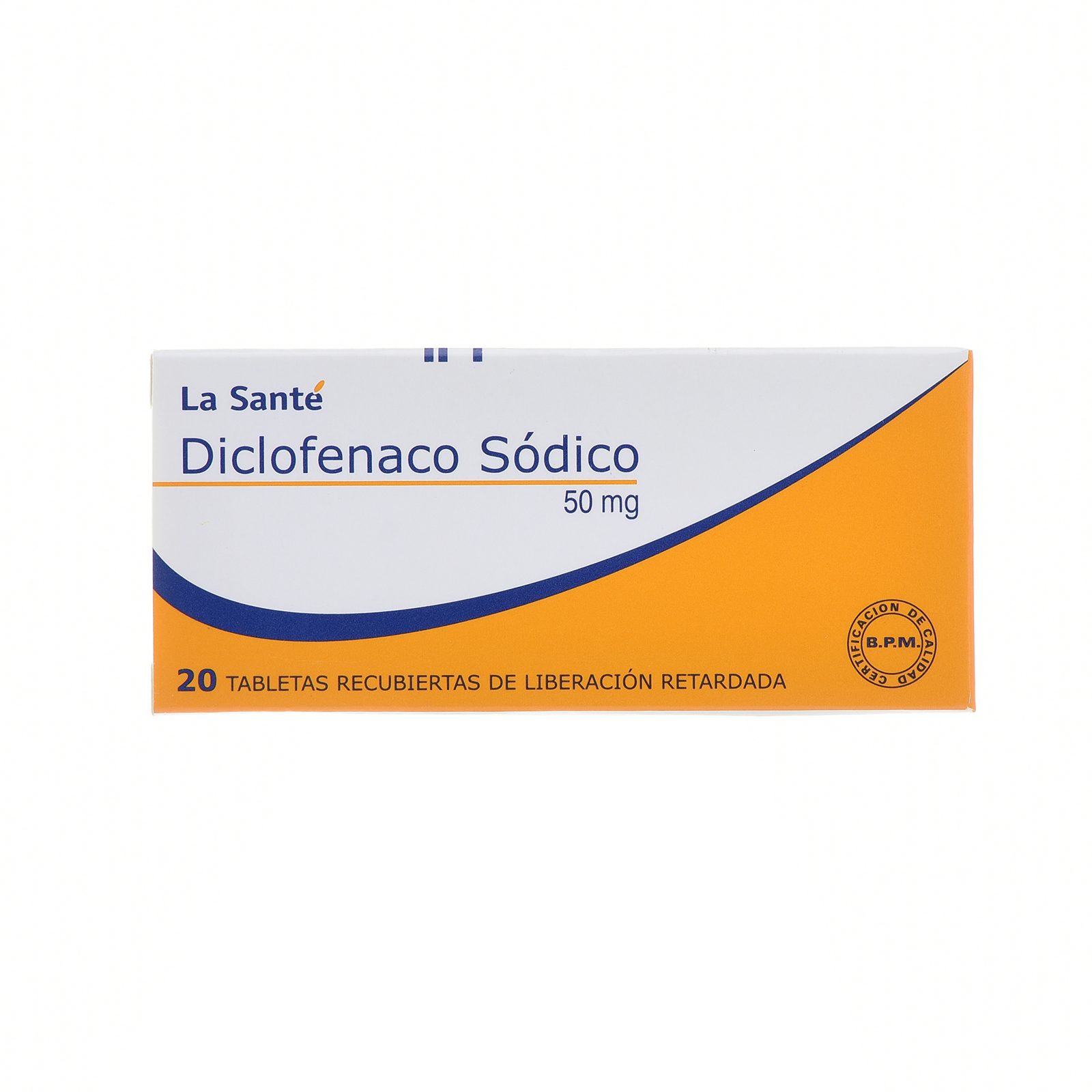 Diclofenaco 50 mg - 20 tabletas | LA SANTE