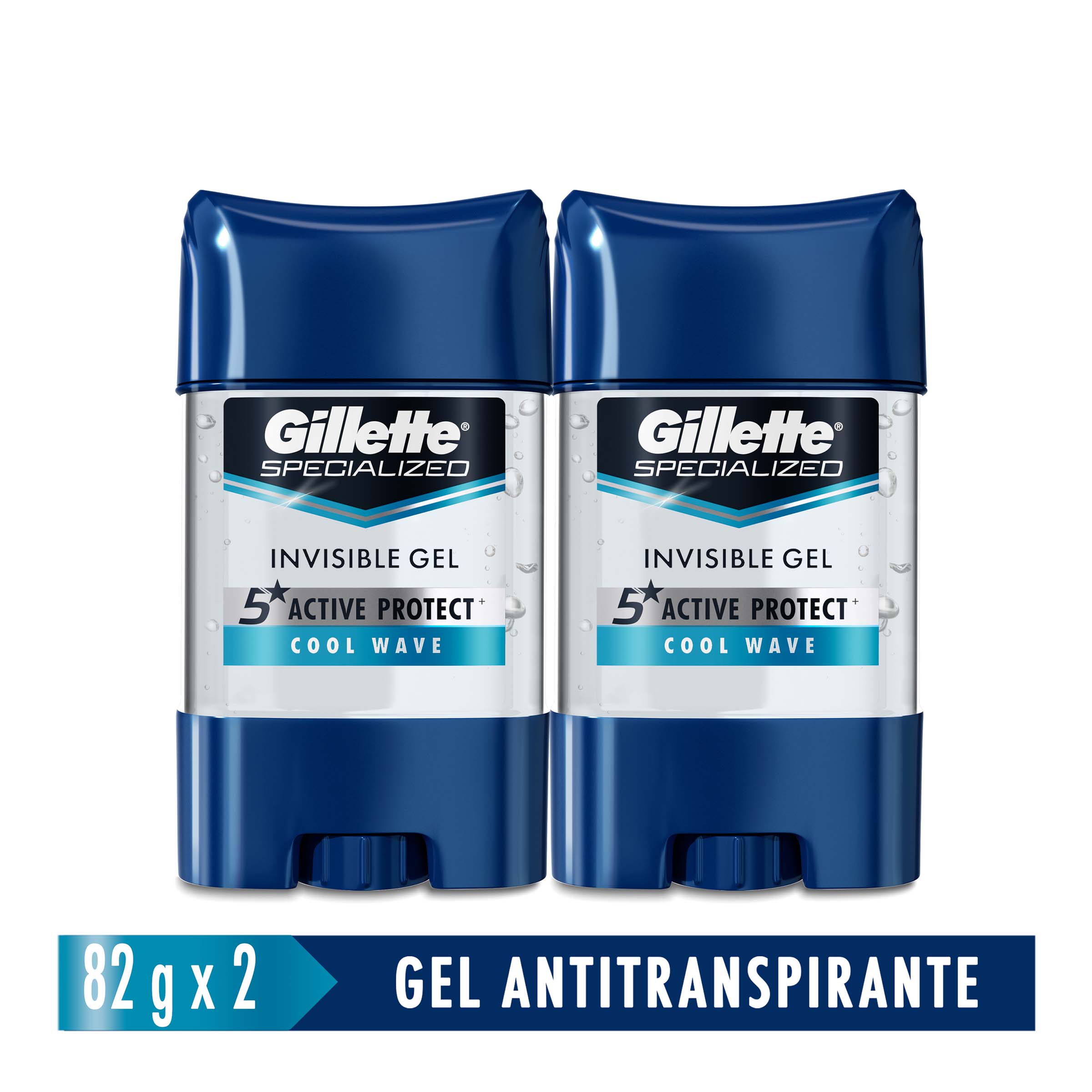 Desodorante en gel Gillette Cool Wave 82 g