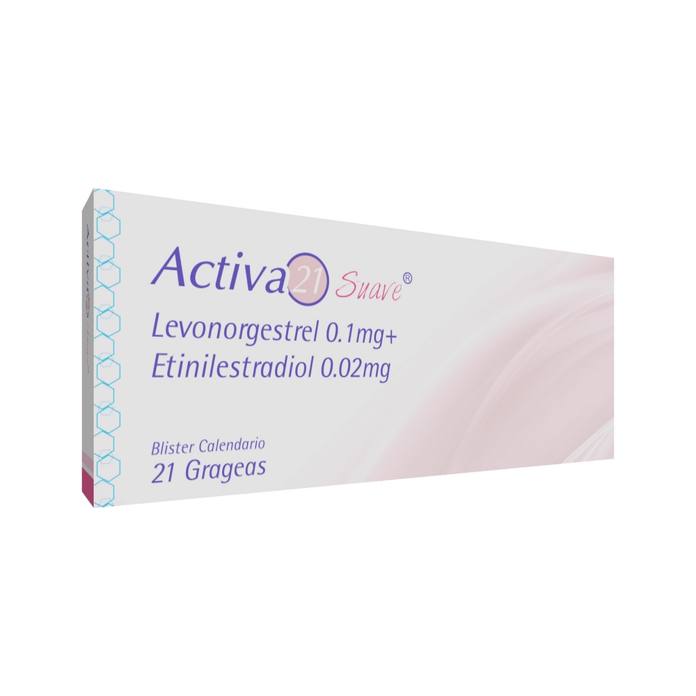 Activa 21 Suave – Grageas 5647 (Levonorgestrel/Etinilestradiol)