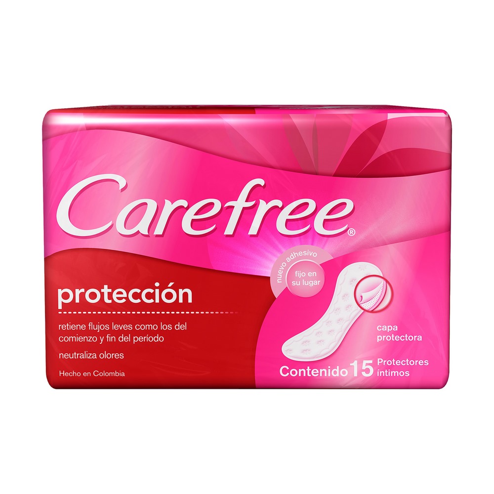 Carefree Regular Protectores Diarios 15 Unidades