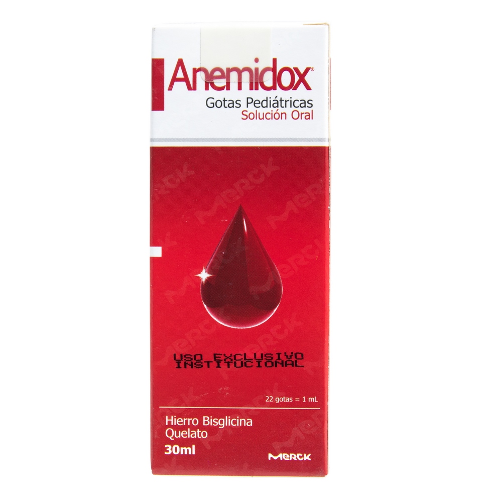 Anemidox Pediátrico – gotas 30 ml (hierro)
