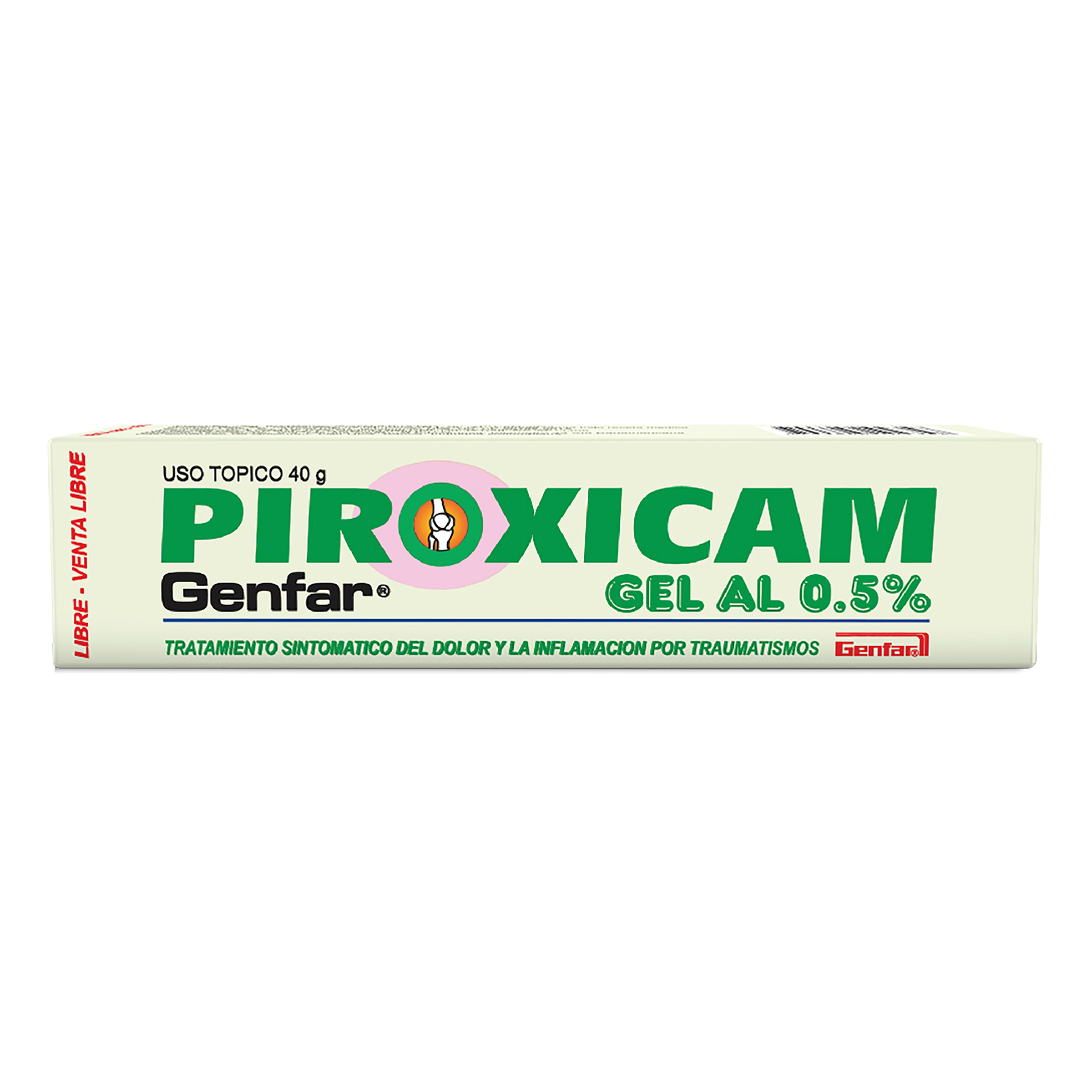 Piroxicam gel 0.5% – 40 g | Genfar