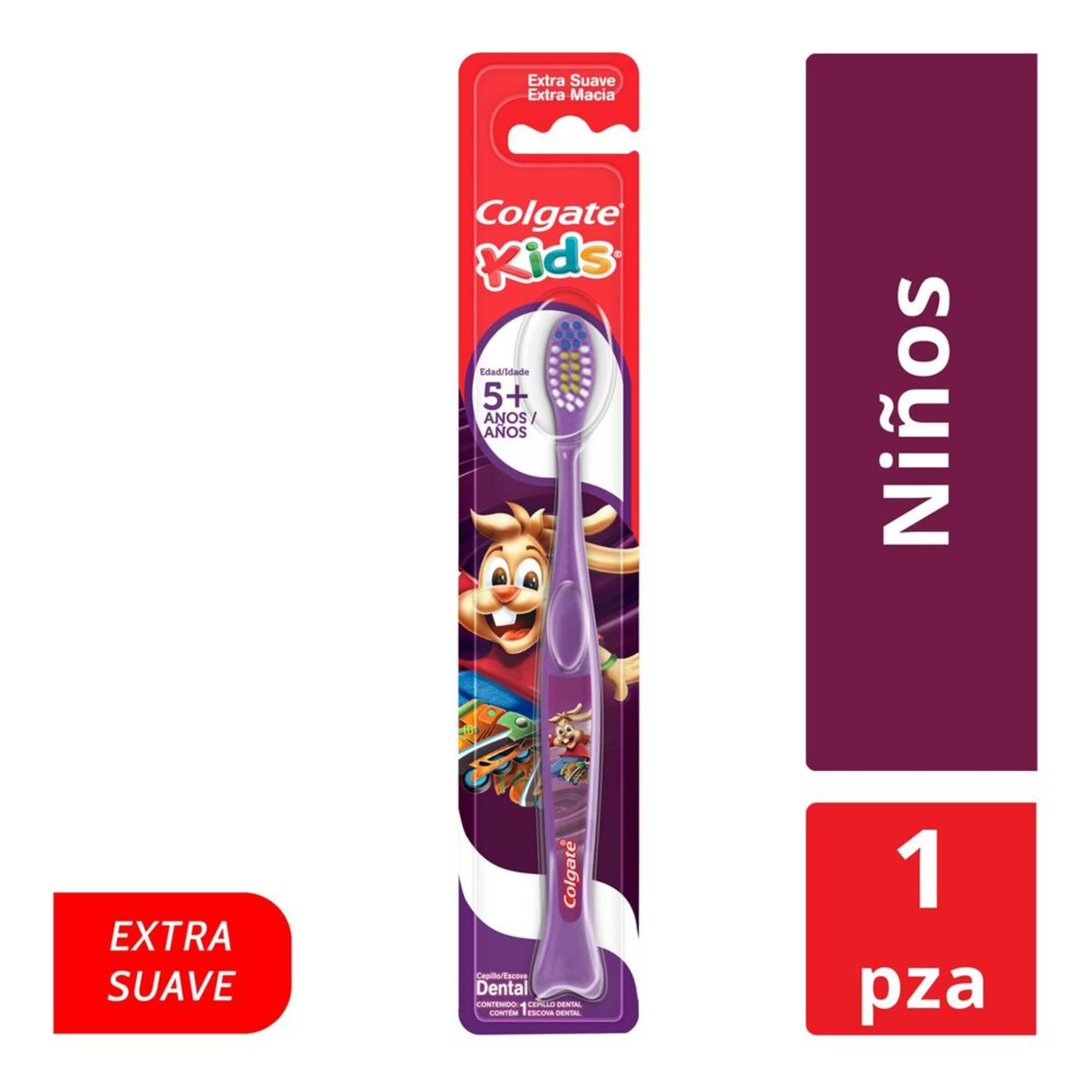 Cepillo dental infantil Colgate Kids Extra Suave 5+