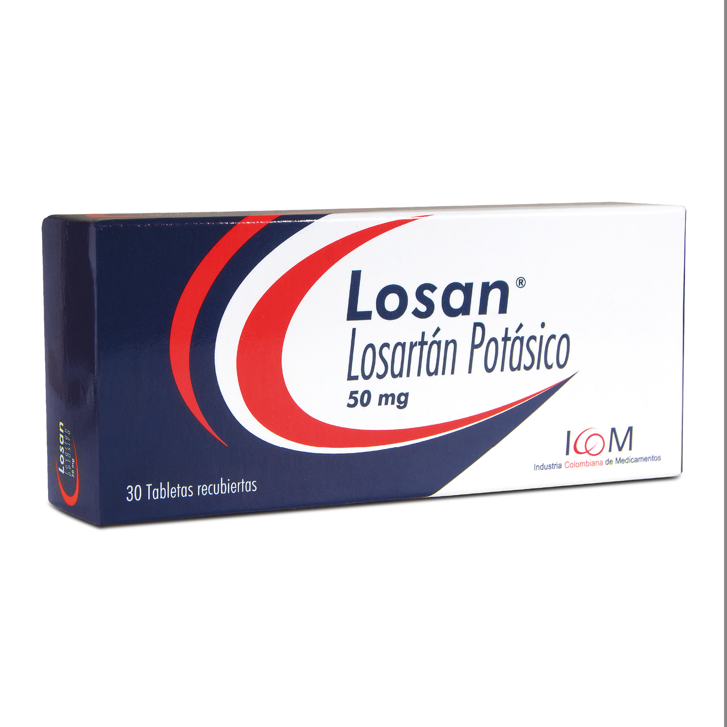 Losartan 50 mg – 30 tabletas ICOM