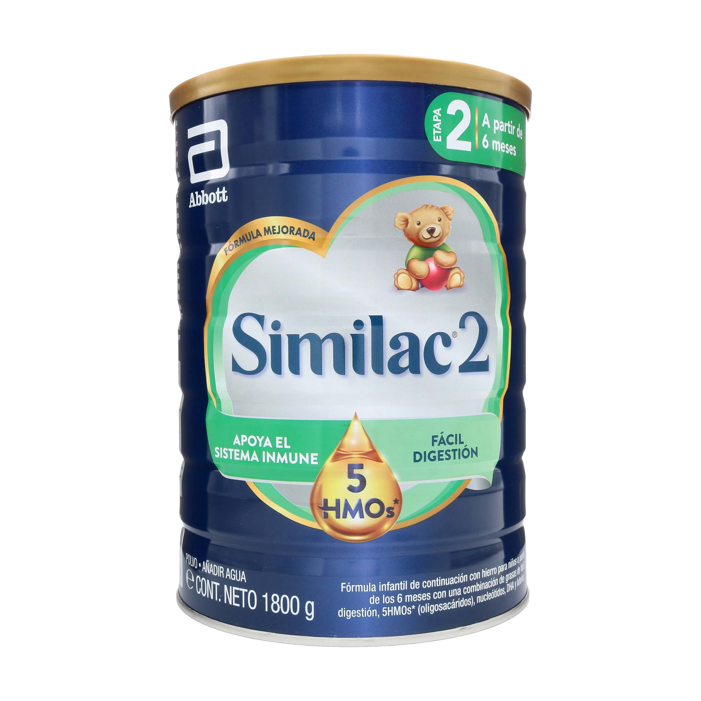 SIMILAC 2 5HMOS – Fórmula infantil tarro 1800 g
