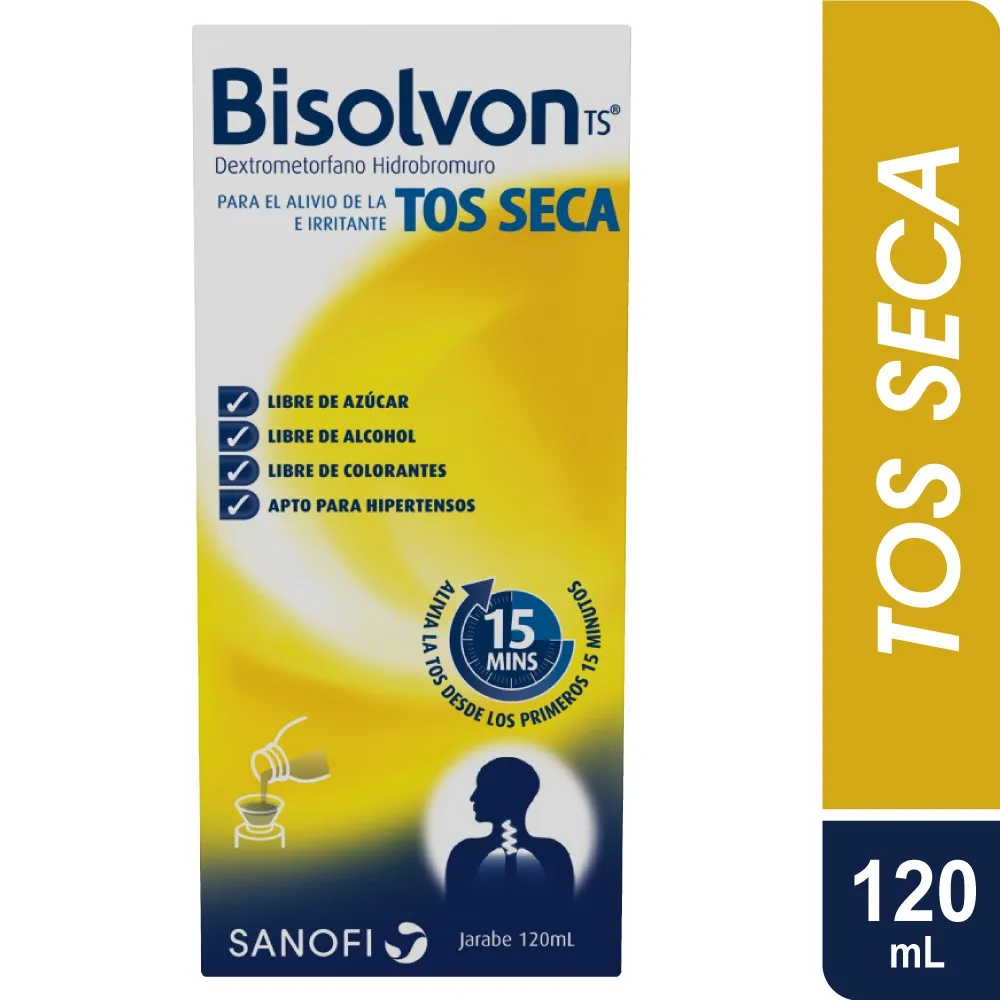 Bisolvon Tos Seca 120 ml – Dextrometorfano