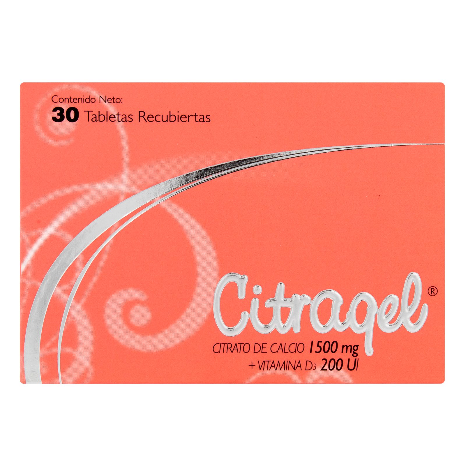Citragel Calcium D3 1500 mg/200 UI - 30 tabletas