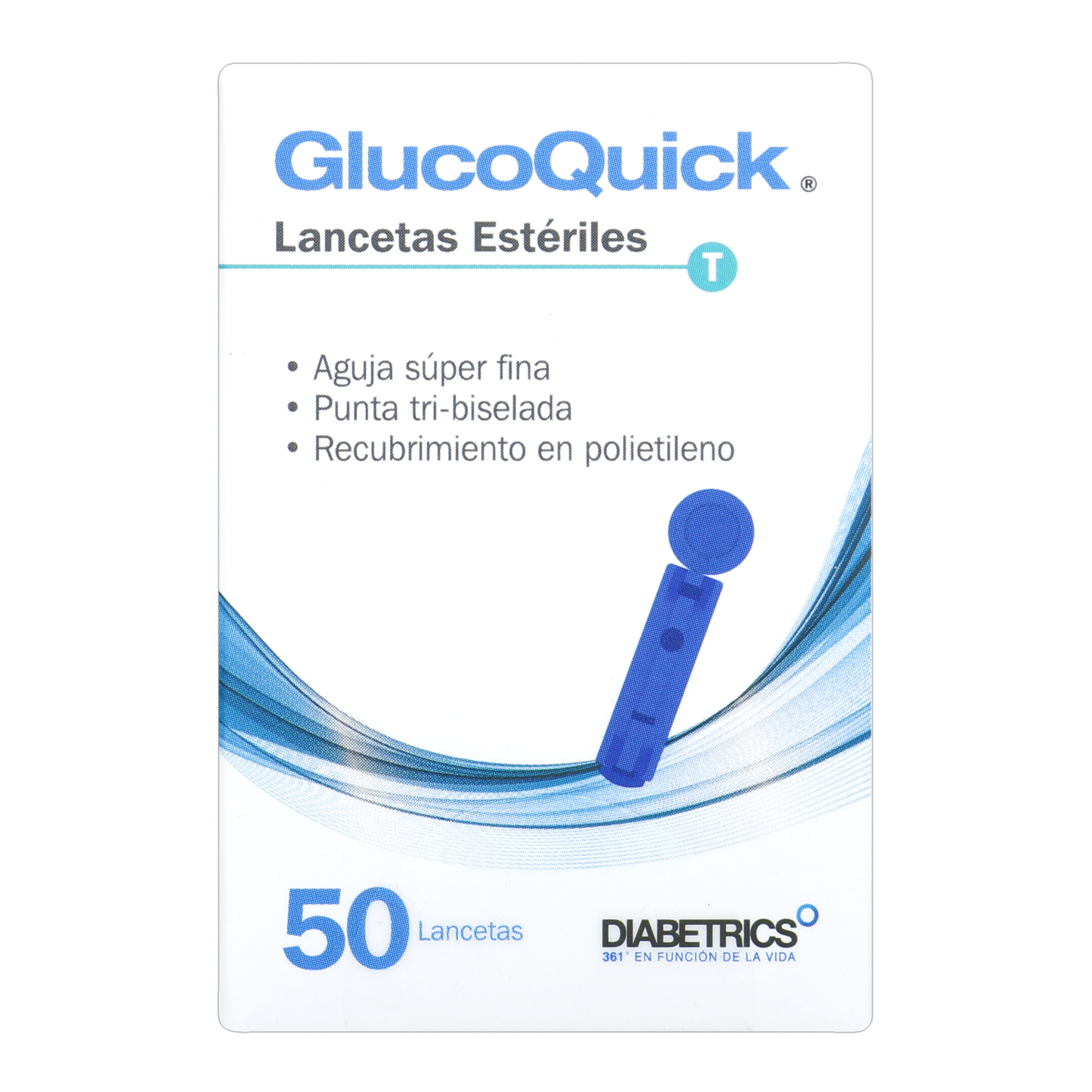 Lancetas GlucoQuick Estériles 50 uds