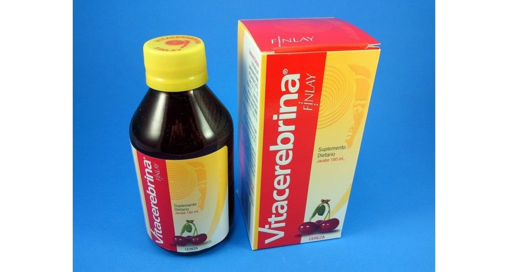 Vitacerebrina Jarabe Cereza 180 ml - Multivitamínico