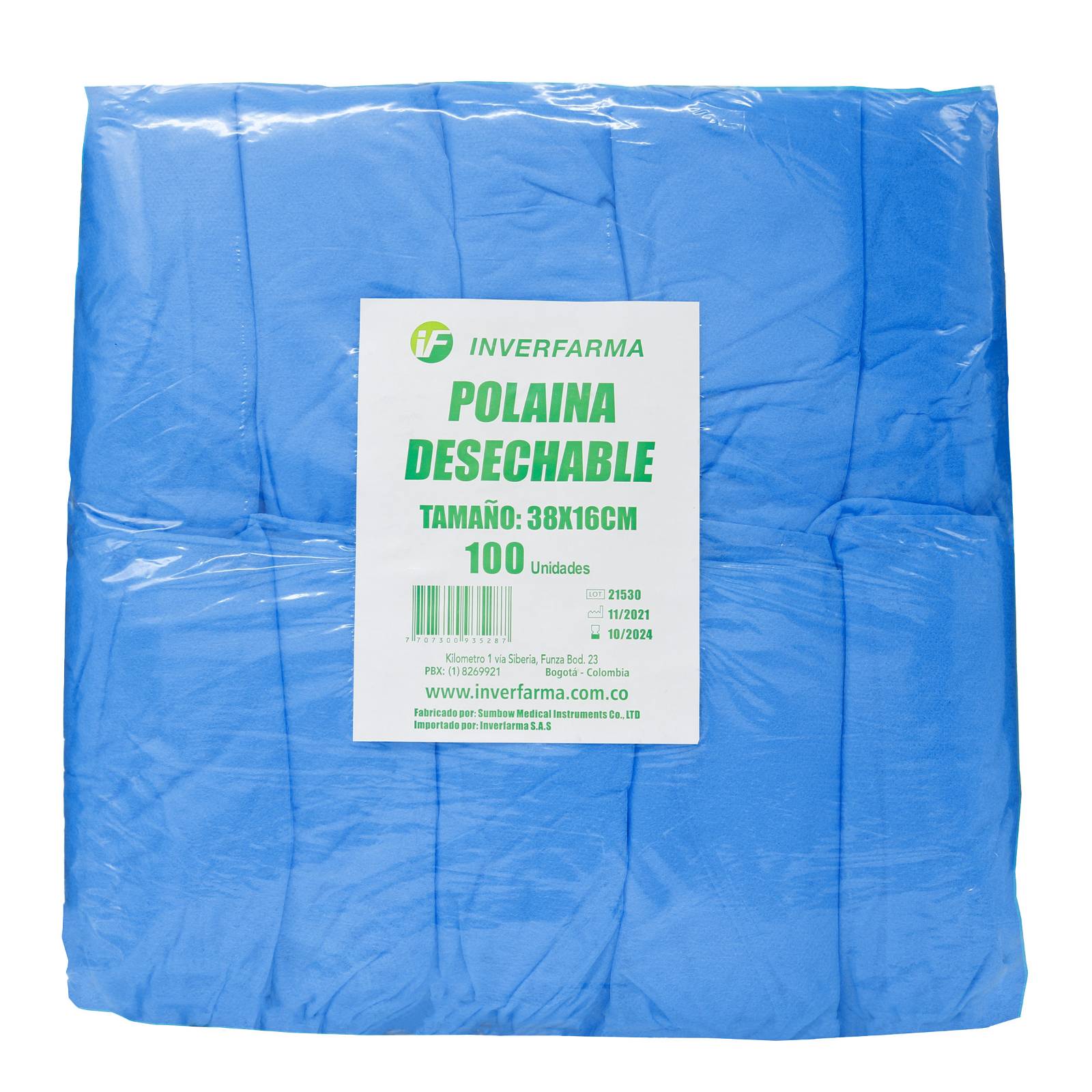 Polaina Desechable Inverfarma – 100 und