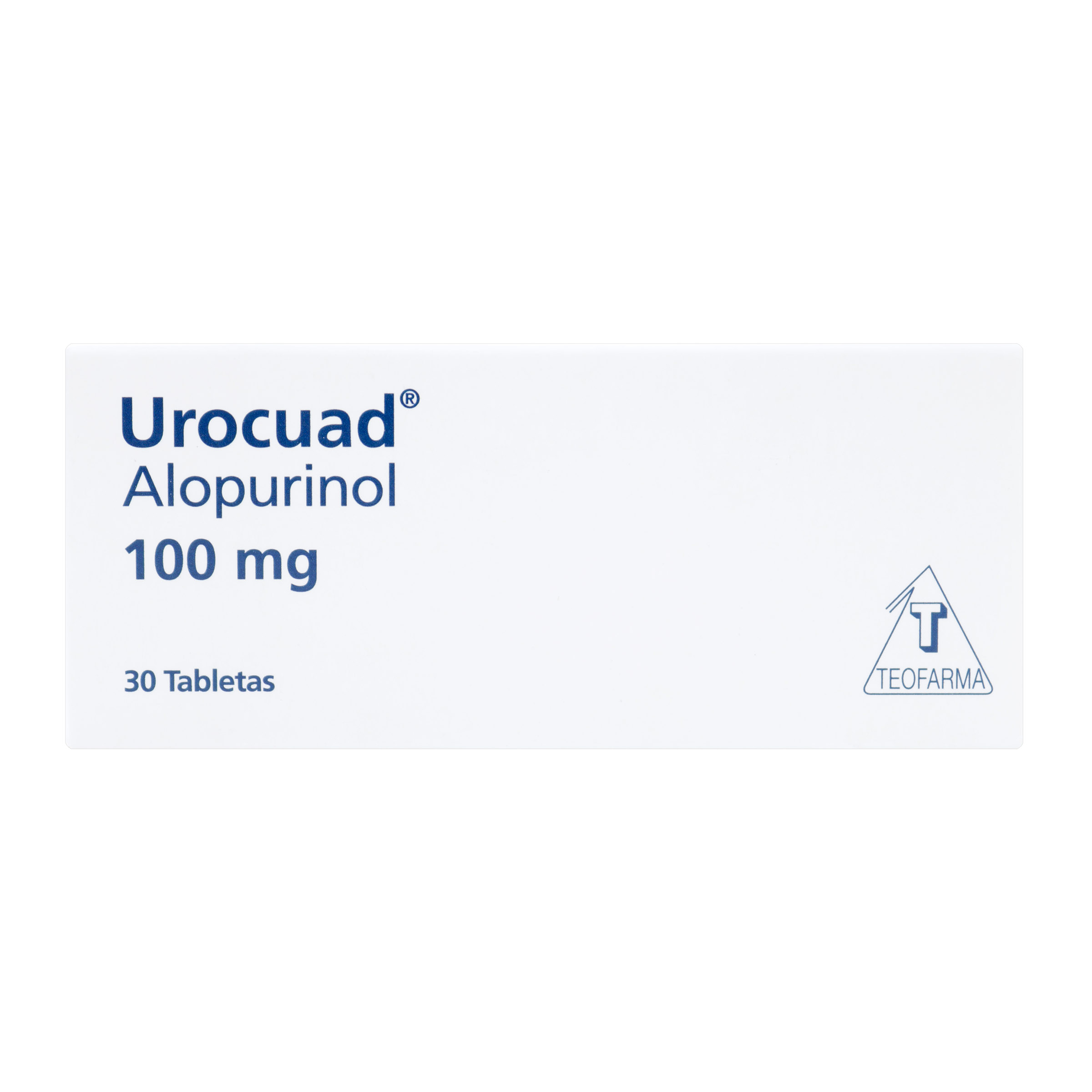 UROCUAD 100 mg – 30 tabletas (Alopurinol)