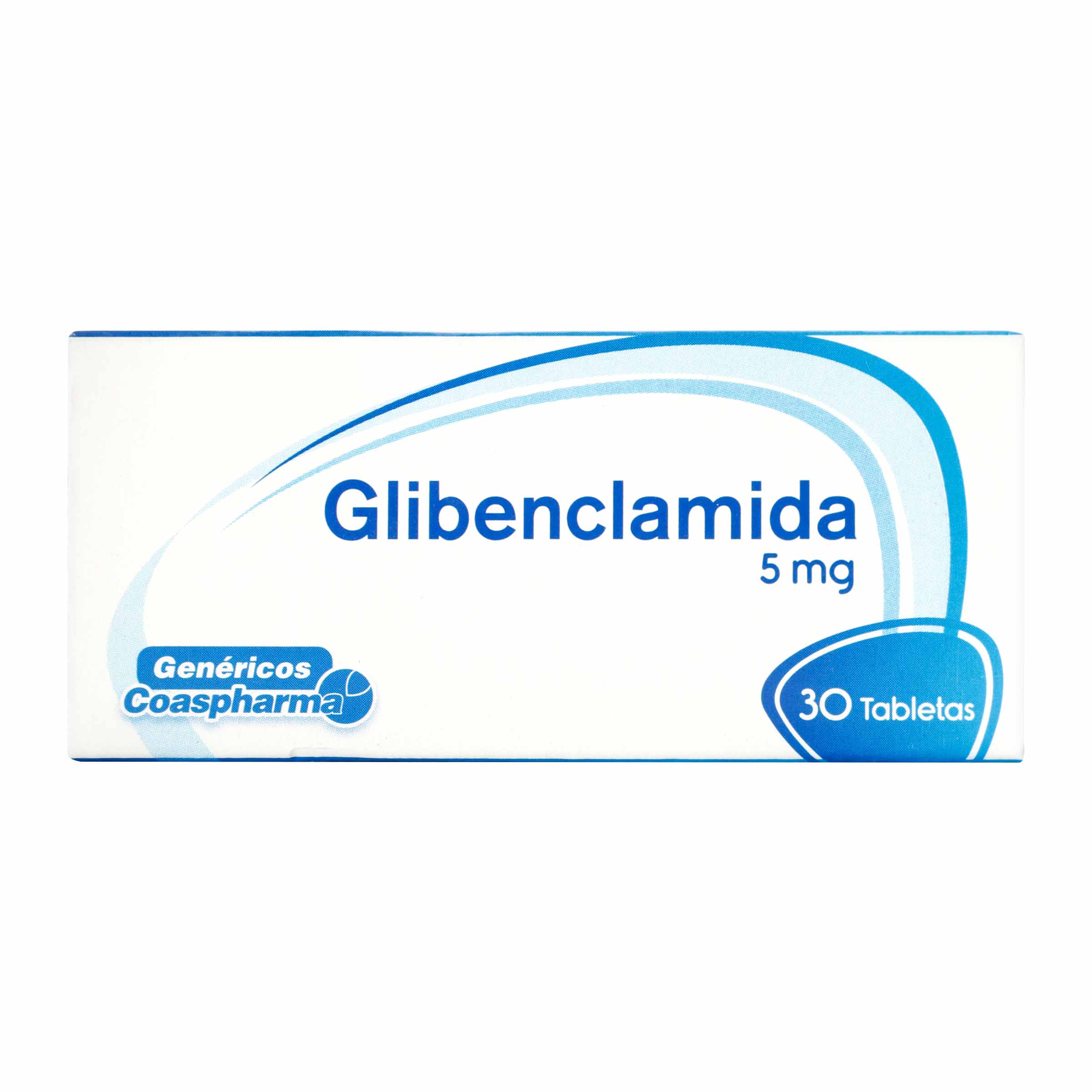 Glibenclamida 5 mg – 30 tabletas | COASPHARMA