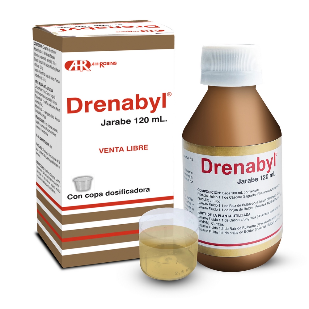 DRENABYL jarabe 120 ml – Cascara sagrada | Axon Pharma