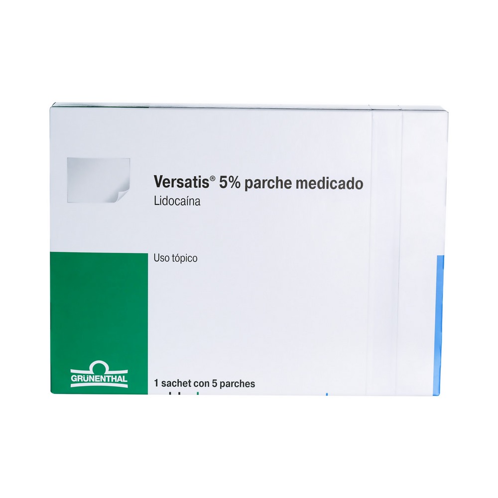 Versatis 5% parche lidocaína – 1 unidad
