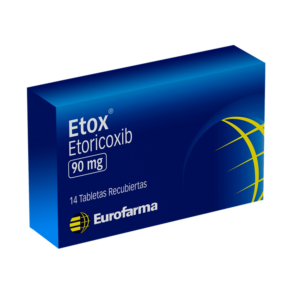 ETOX 90 mg, 14 tabletas – Etoricoxib