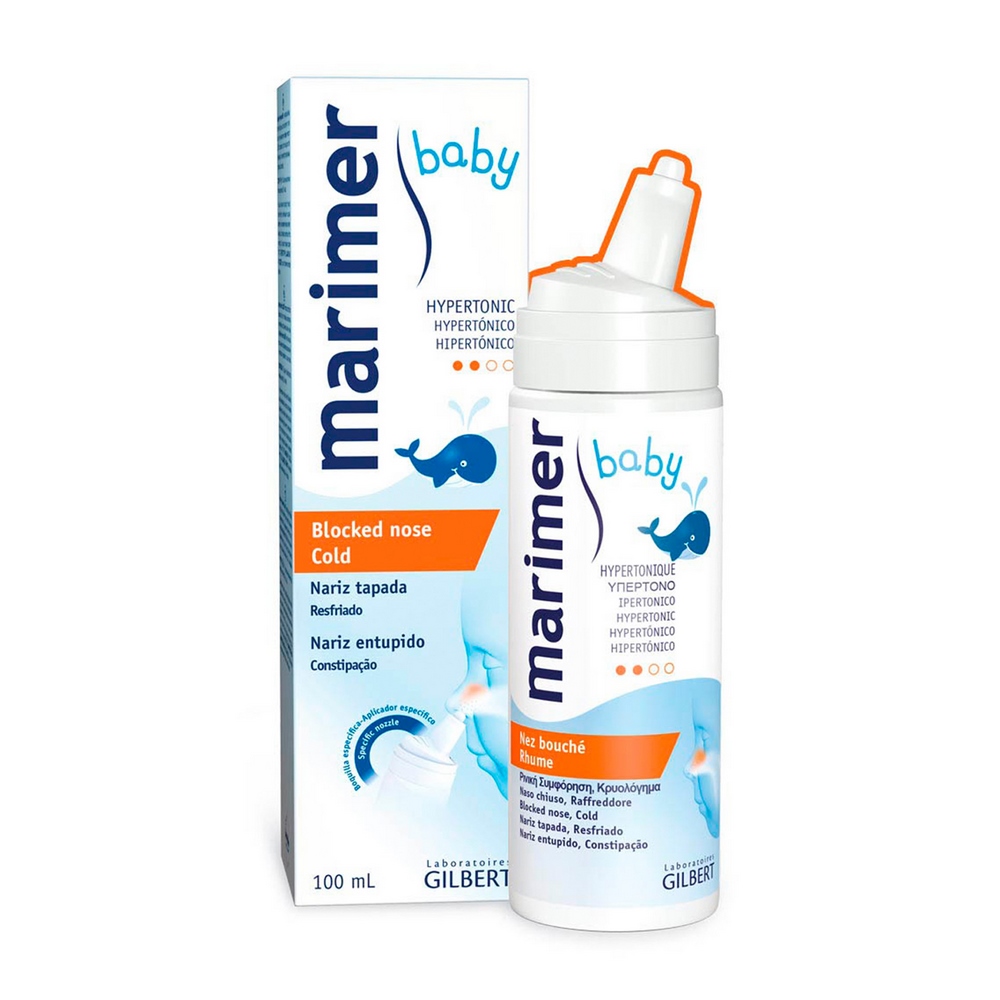 Marimer Solución Hipertónica para bebés 100 ml – Agua de mar