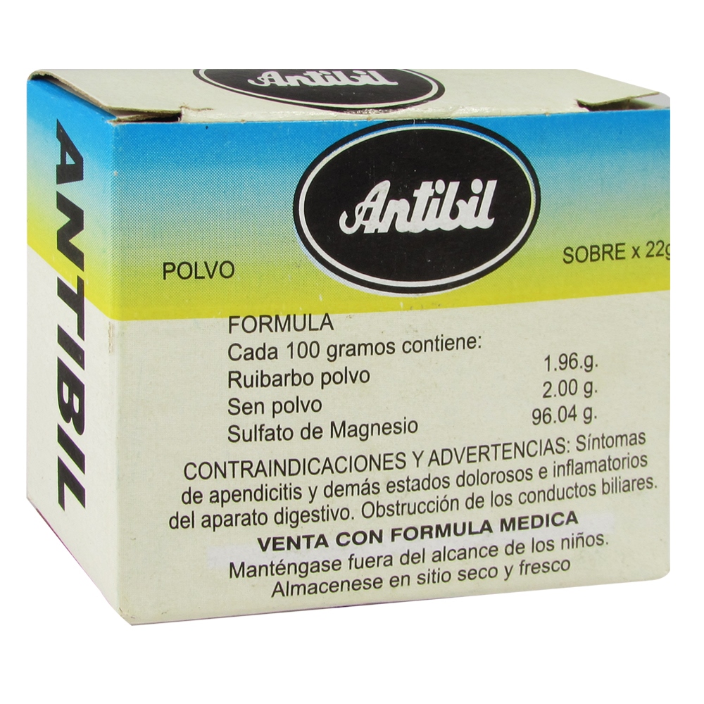 ANTIBIL polvo sulfato de magnesio