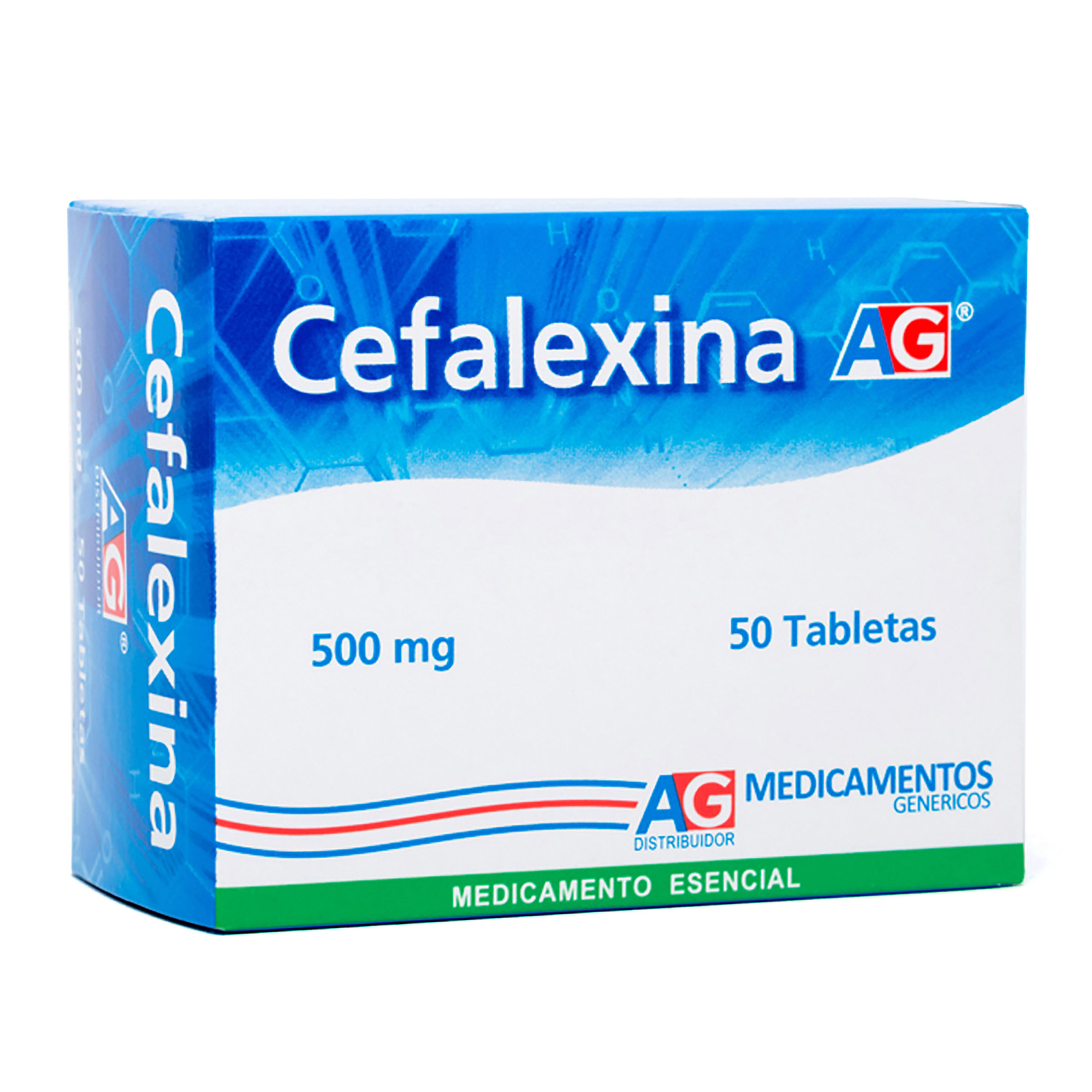 Cefalexina 500 mg – 50 tabletas