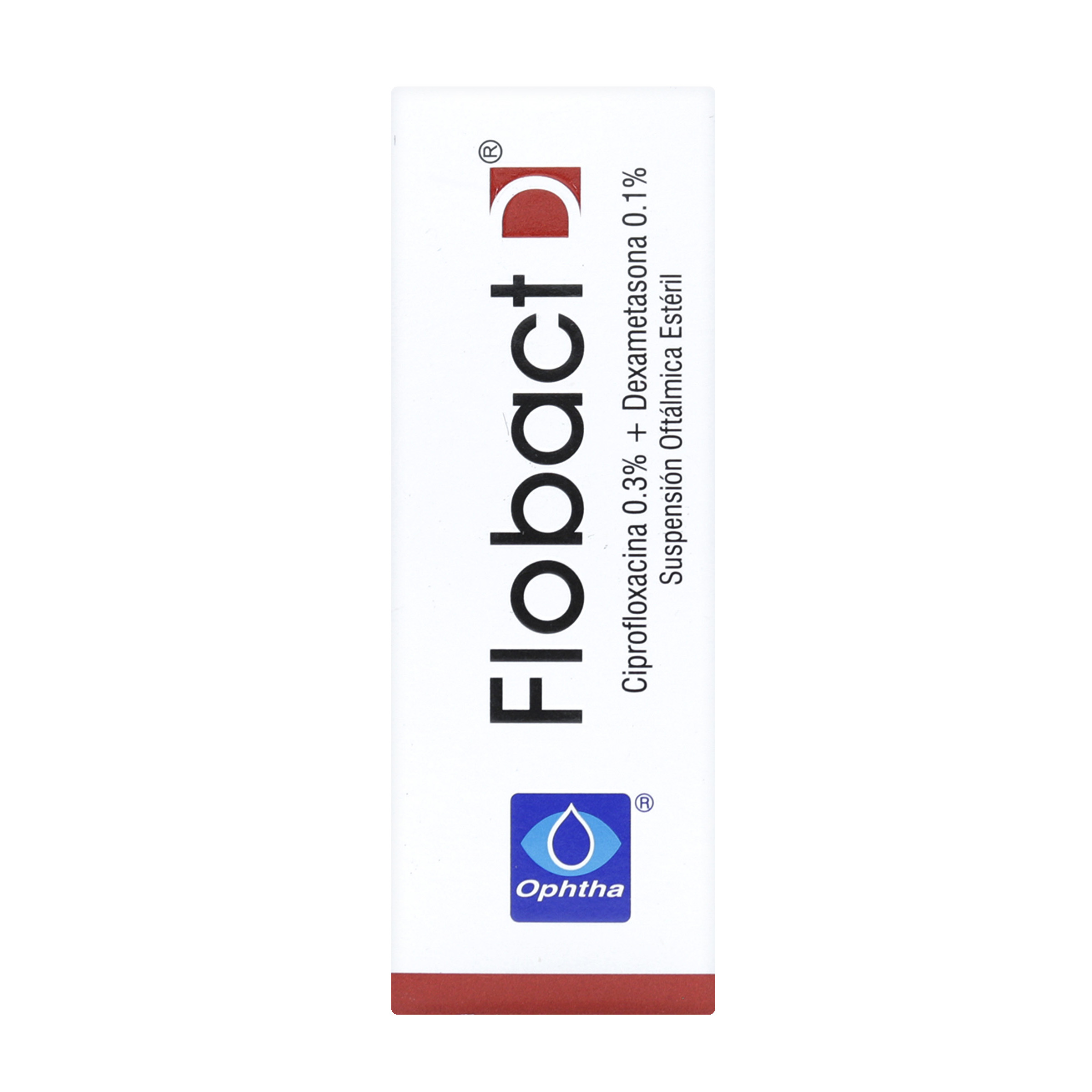 FLOBACT D GOTAS 5 mL (PAE) DEXAMETASONA-CIPROFLOXACINA