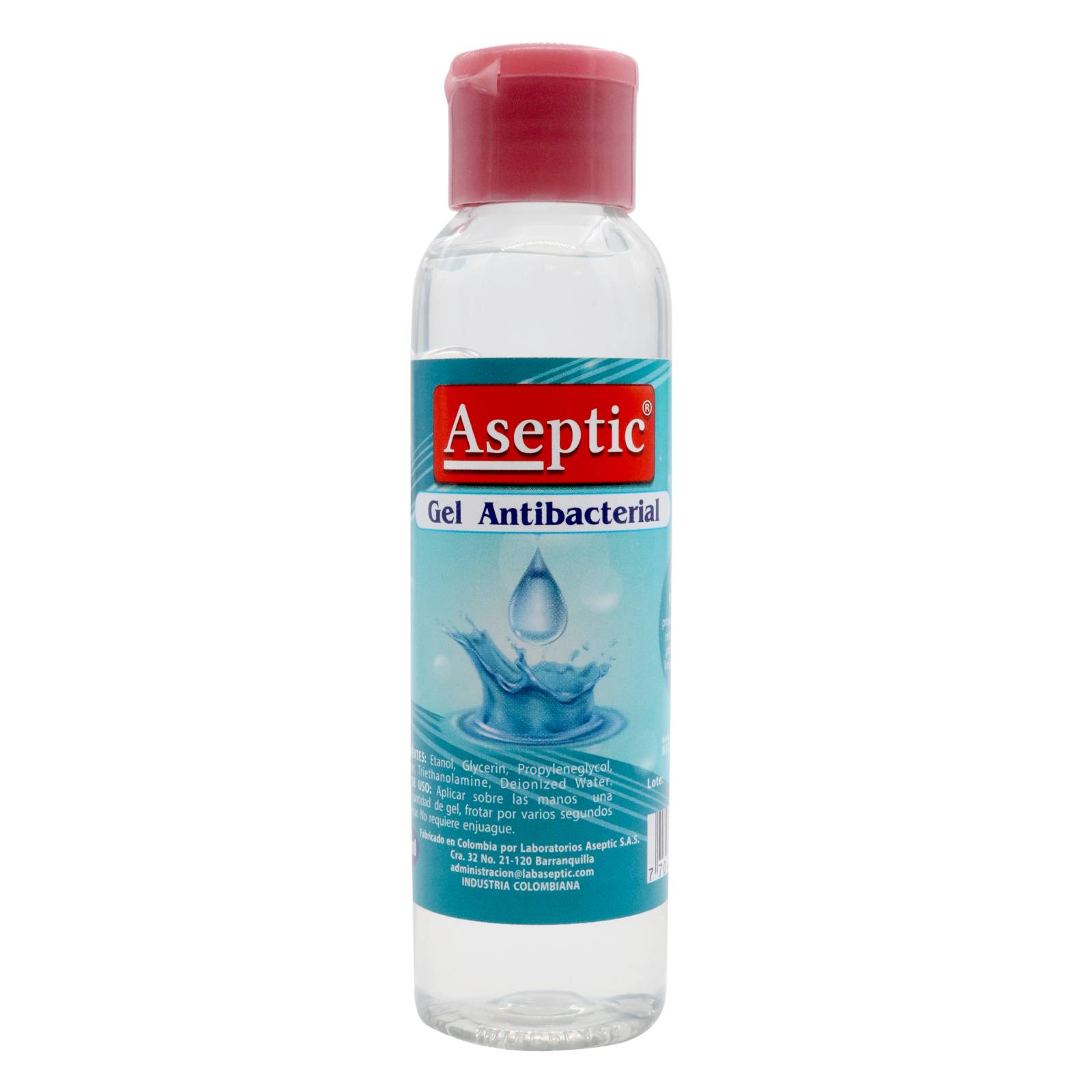 Gel antibacterial ASEPTIC 120 ml