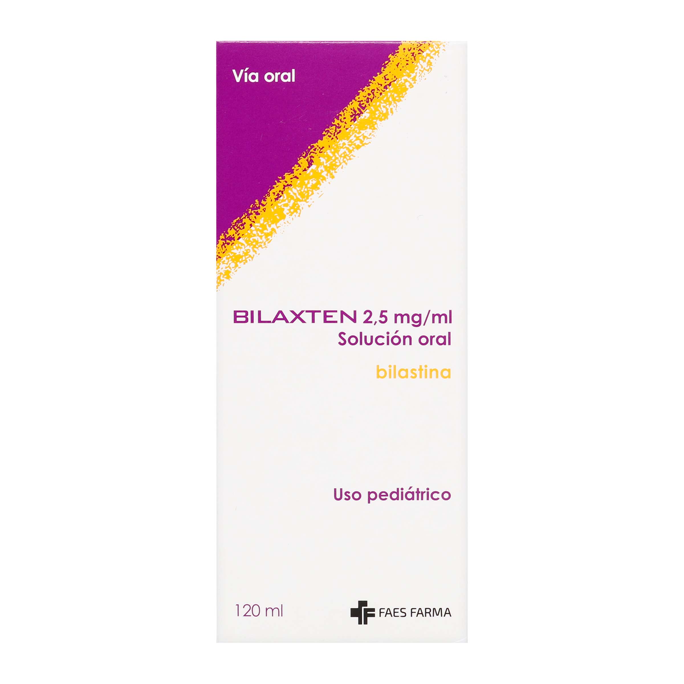 Bilax­ten 2.5 mg/mL Solución oral 120 ml