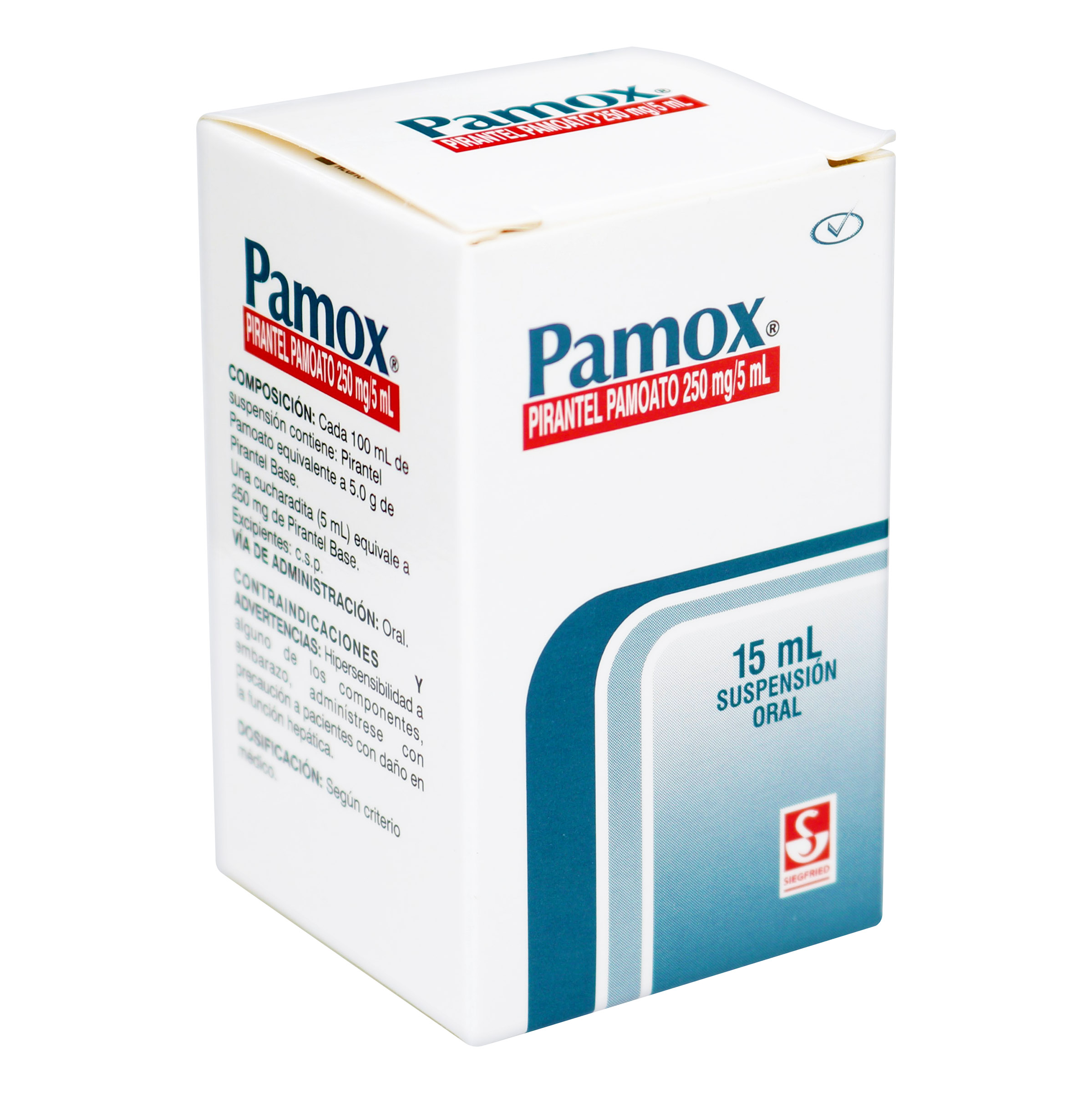 PAMOX Jarabe 15 ml Pirantel