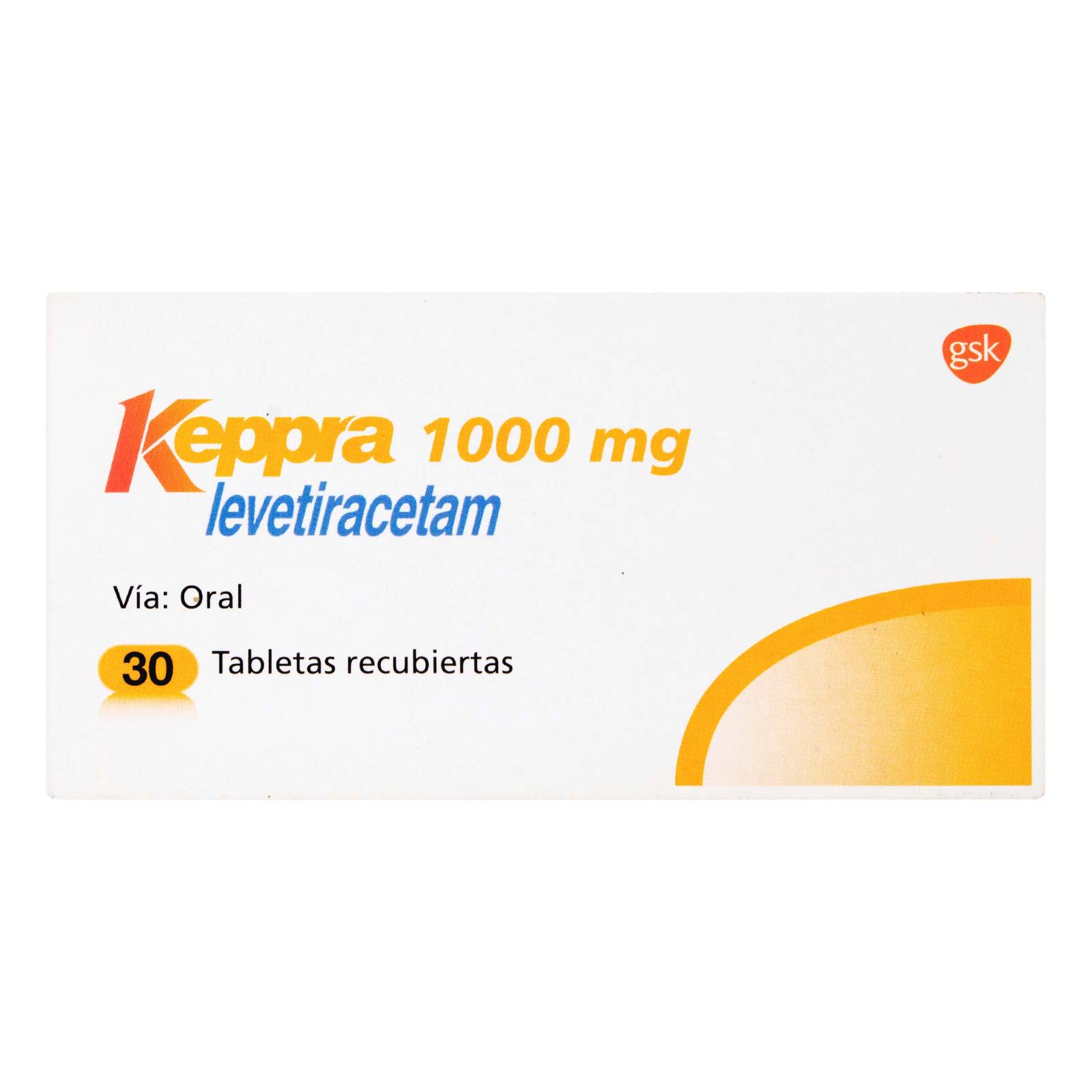 Keppra 1000 mg 30 tabletas – levetiracetam
