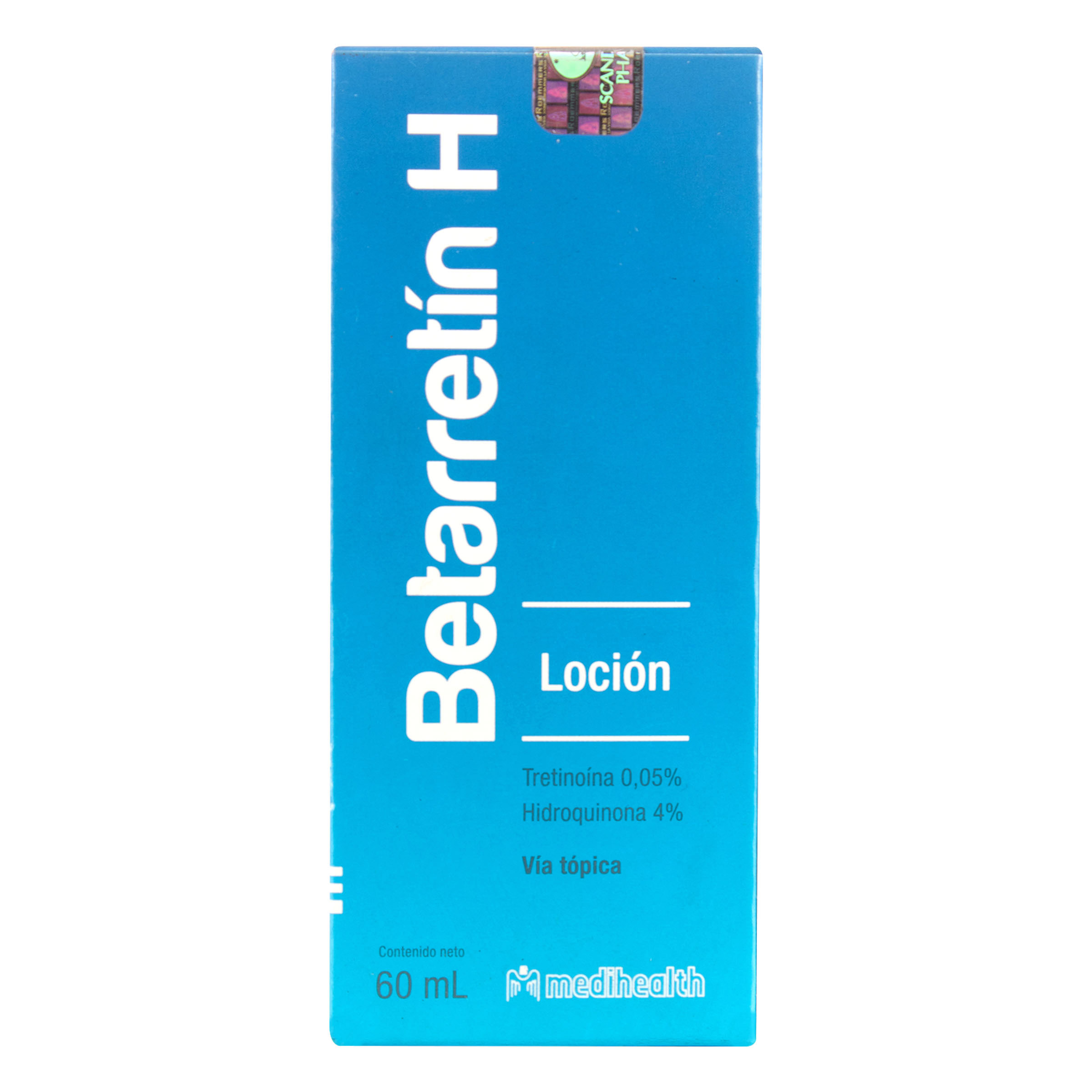 Betarretin H loción 60 ml – tretinoína e hidroquinona