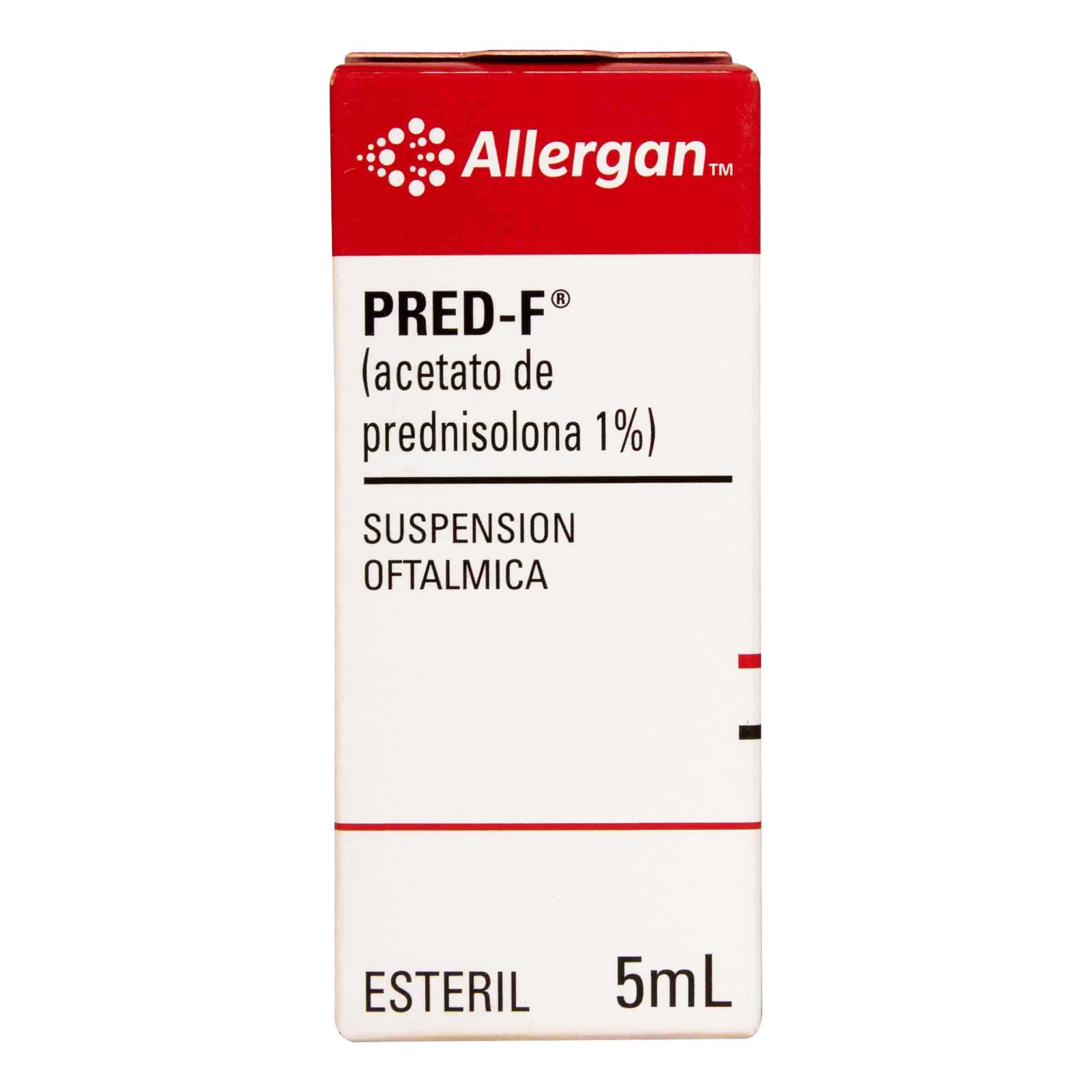 Pred-F 1.0% Gotas oftálmicas 5 mL