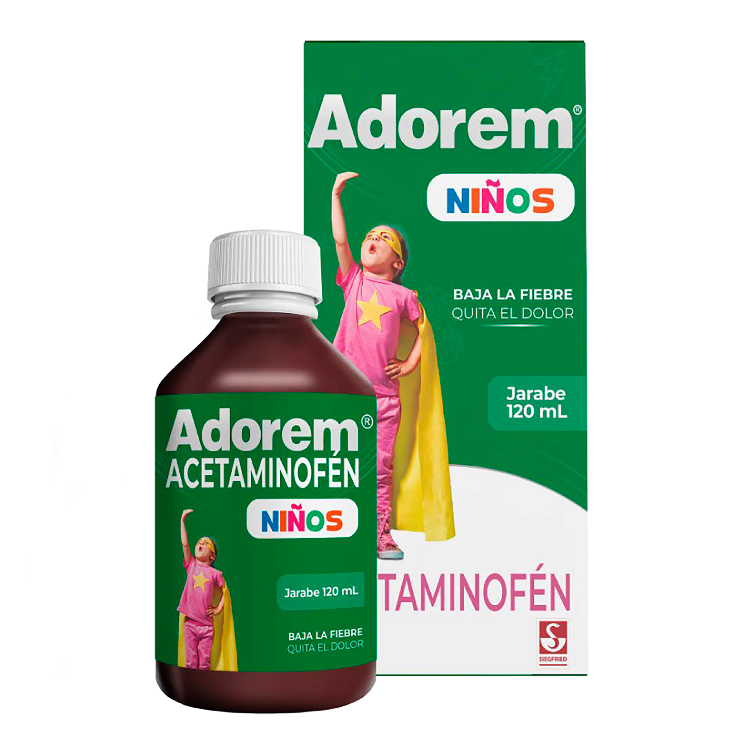 Adorem Acetaminofén Jarabe 150 mg – 120 ml