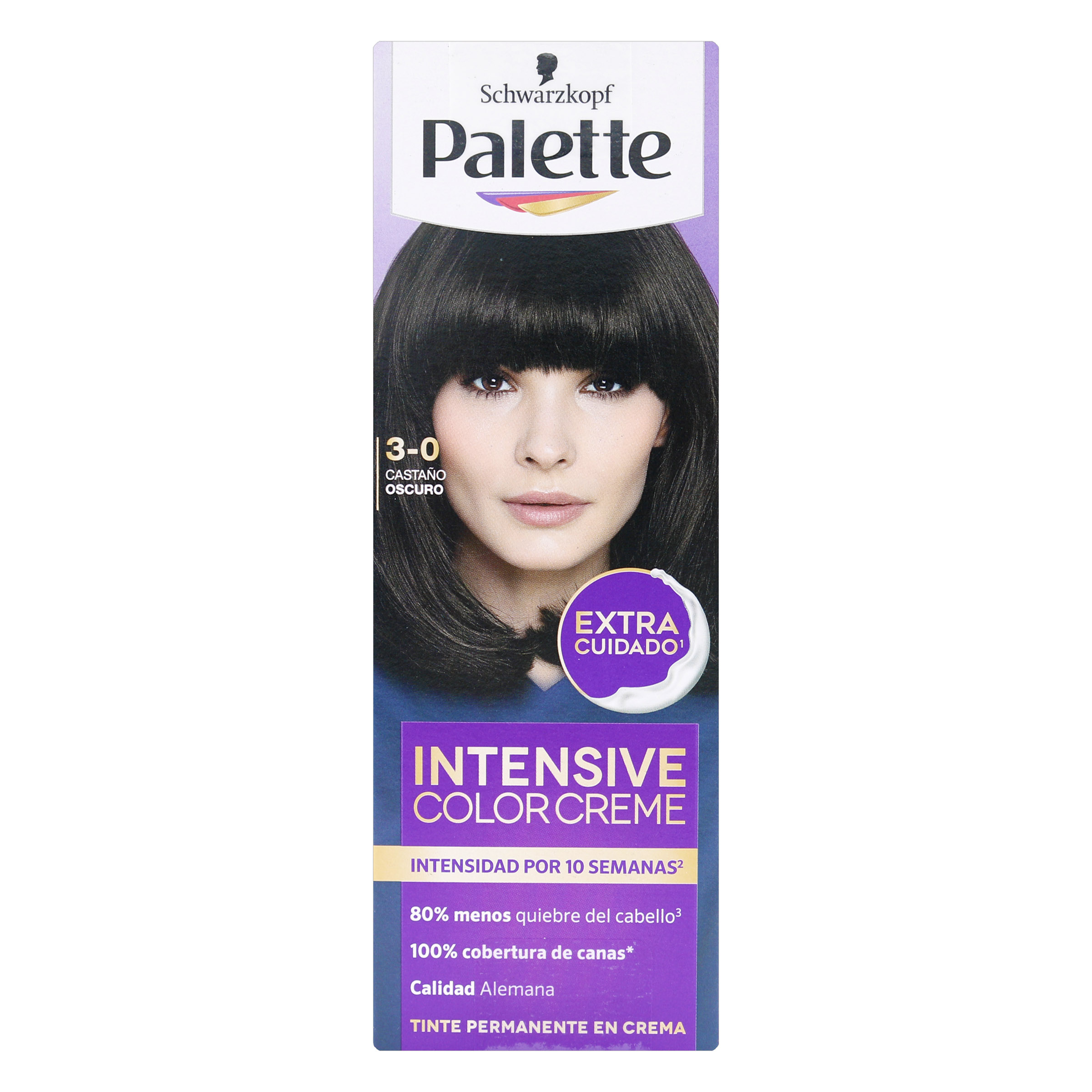 Palette ColCre Tubo 3-0 – Tinte Cabello Castaño Oscuro